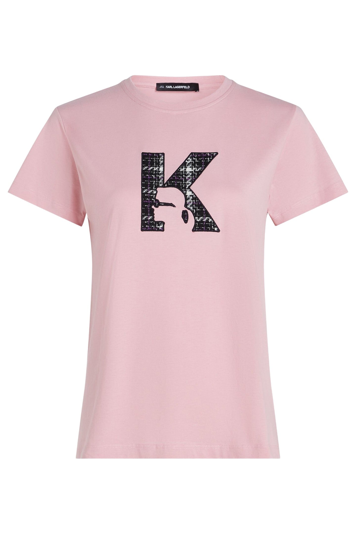 K BOUCLE T-SHIRT PINK NECTAR 1