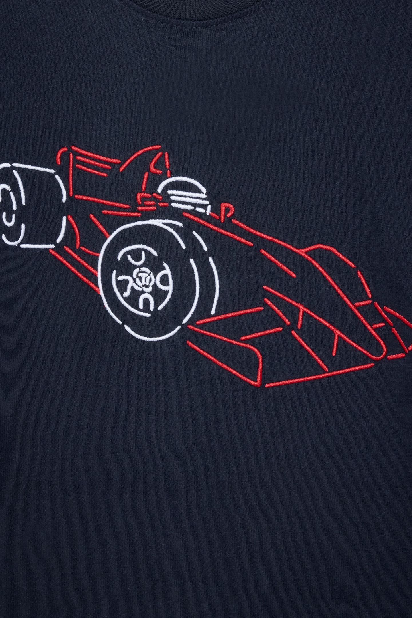 RACING CAR 3 COLOUR EMB MARINE 2