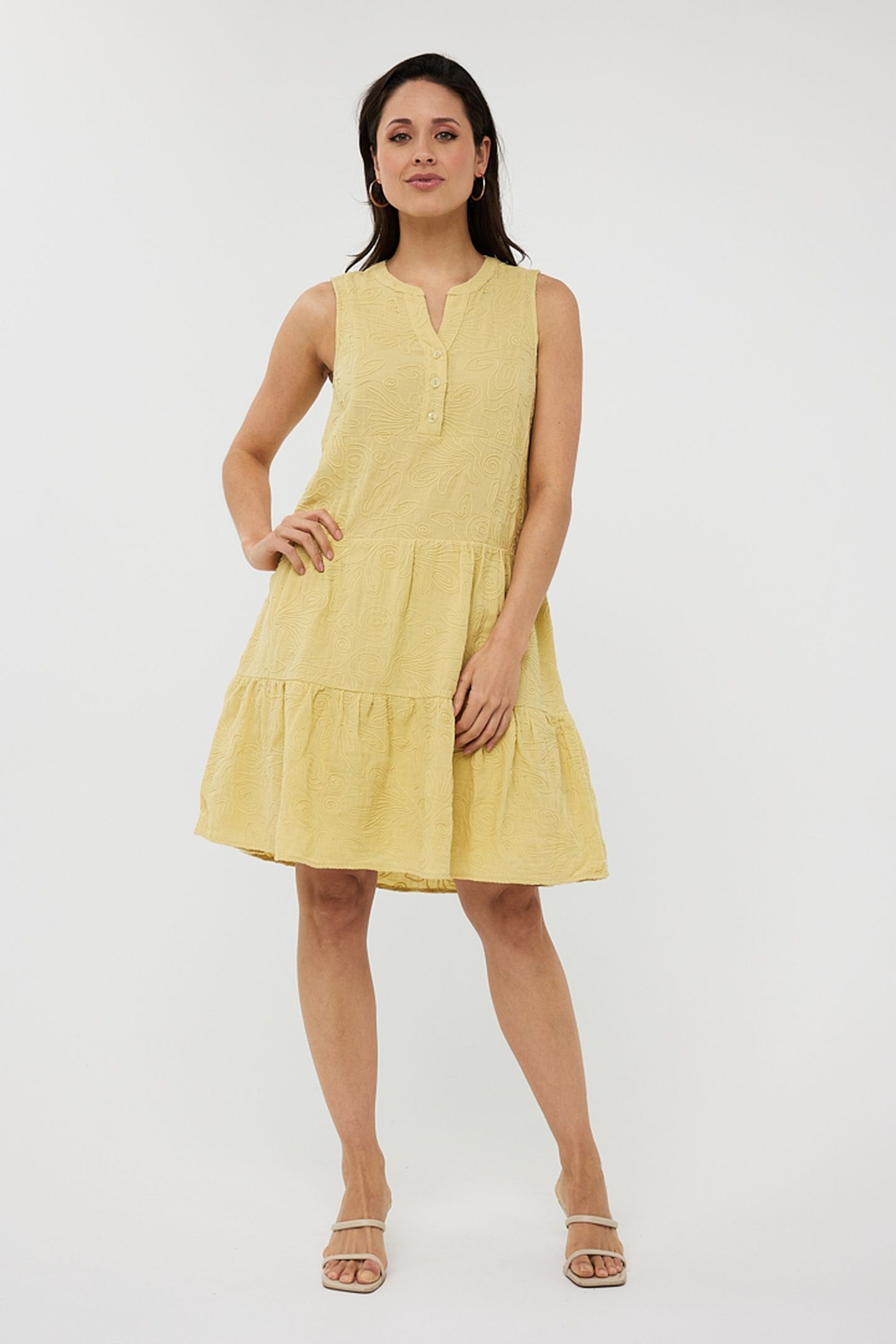 DRESS 3D EMBROIDERY LEMON PIE 2
