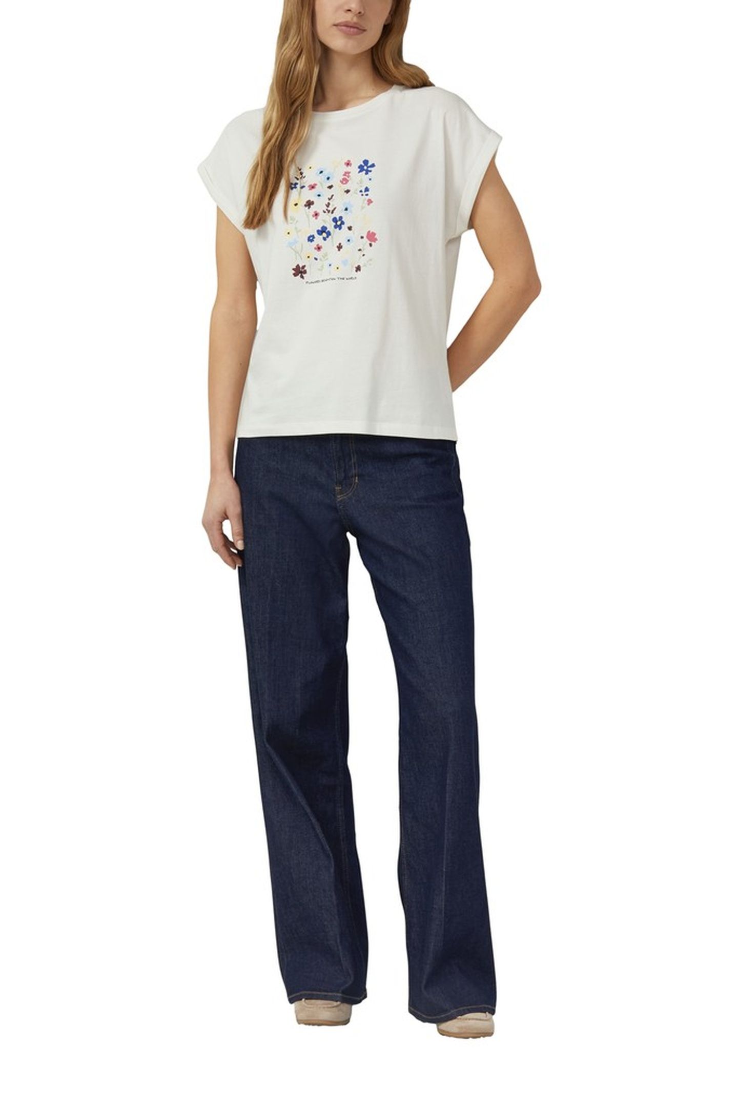 S.OLIVER T-SHIRTS OFFWHITE 2