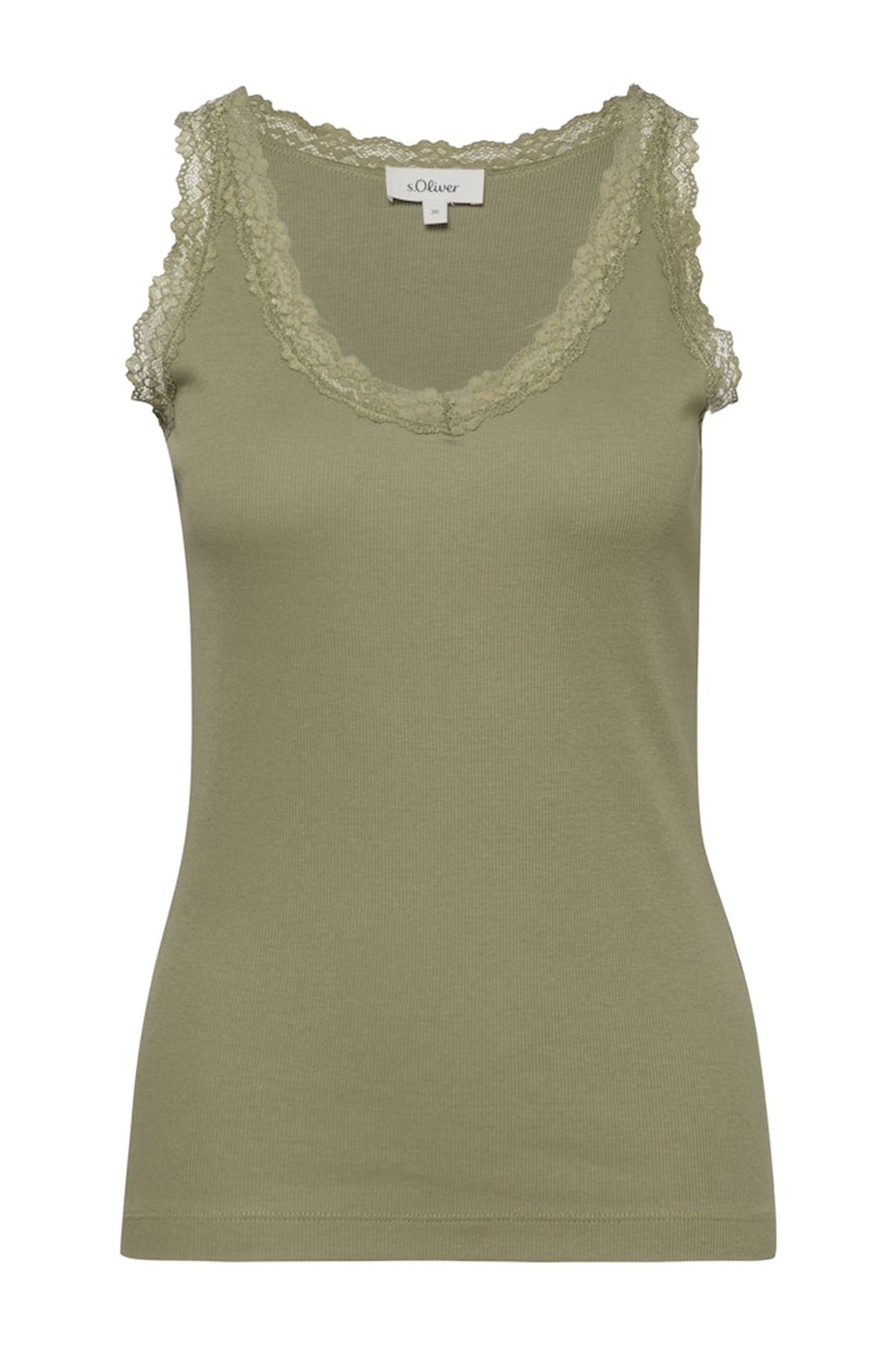 S.OLIVER T-SHIRTS DARK GREEN 4
