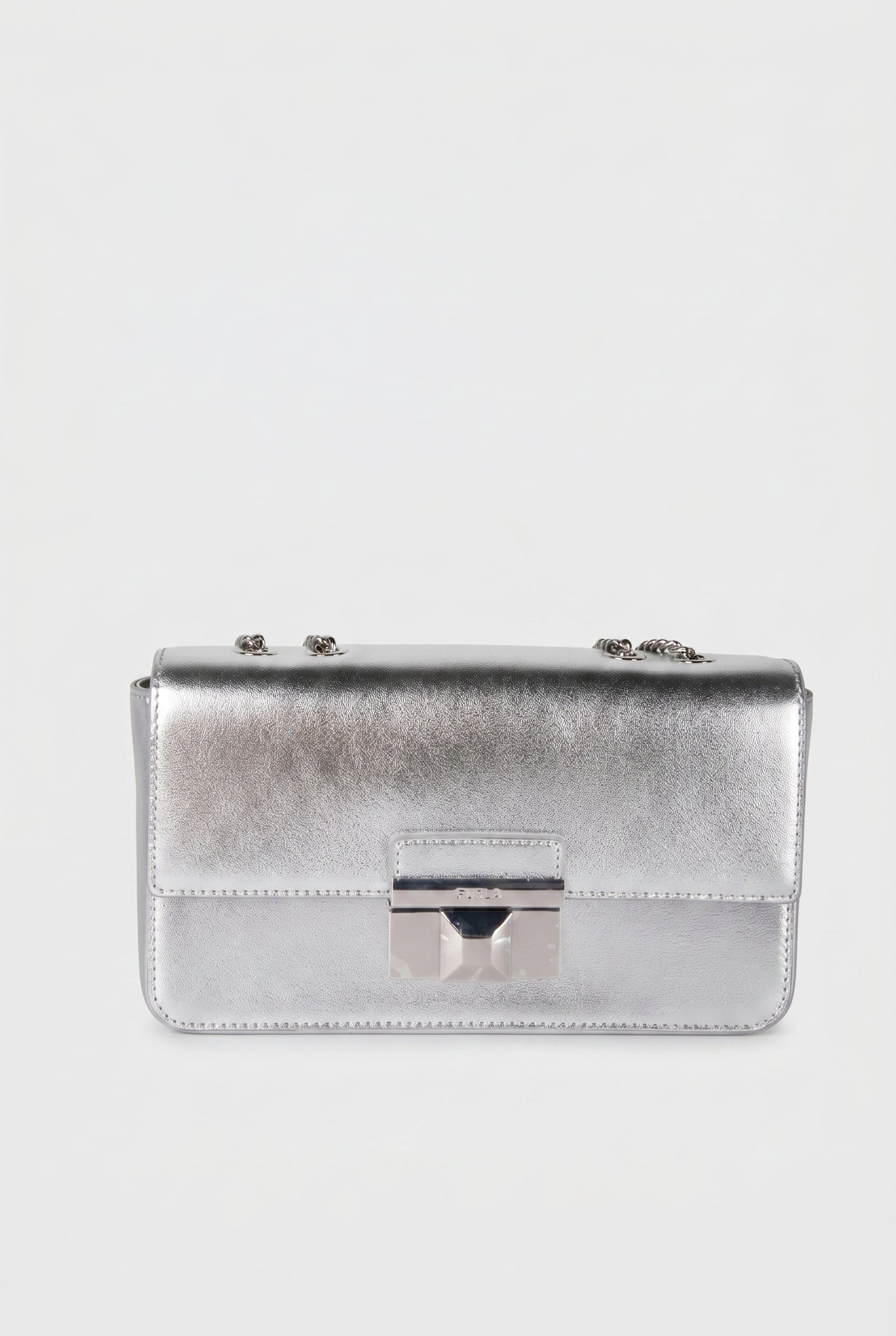 VENERE SMALL CROSSBODY COLOR SILVER 1