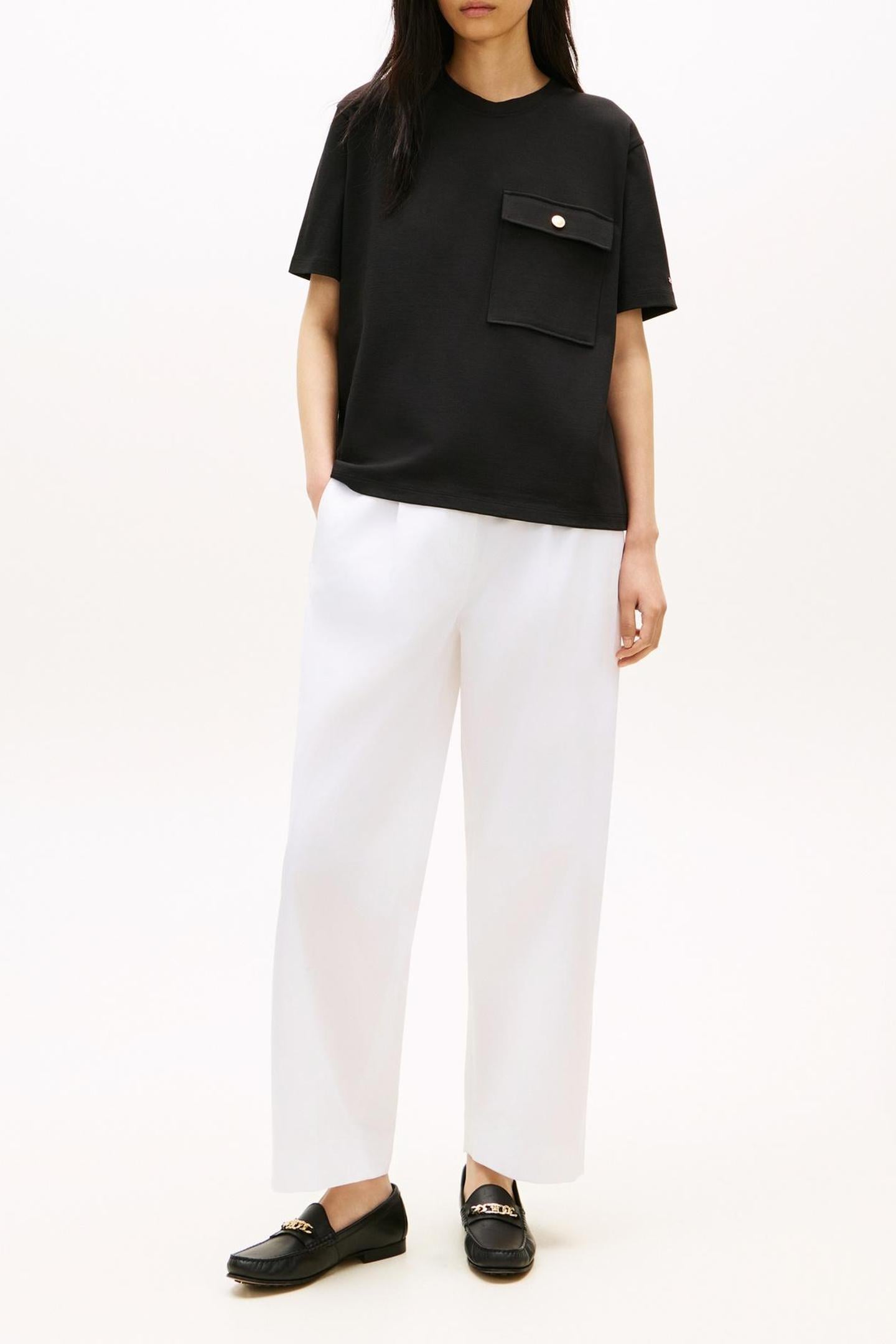 GOLD BUTTON LONG SS BLACK 1