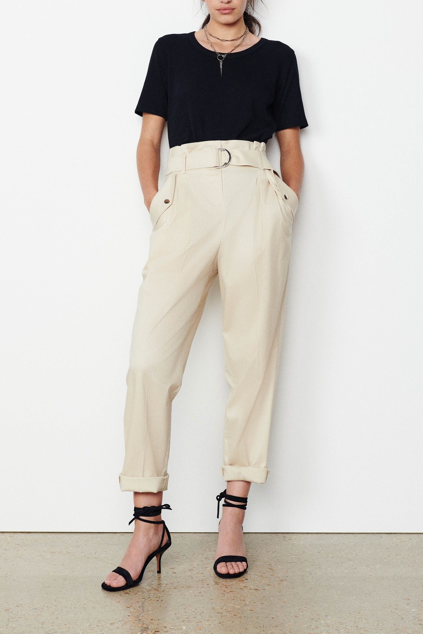 PANTALON MADRID ECRU 4