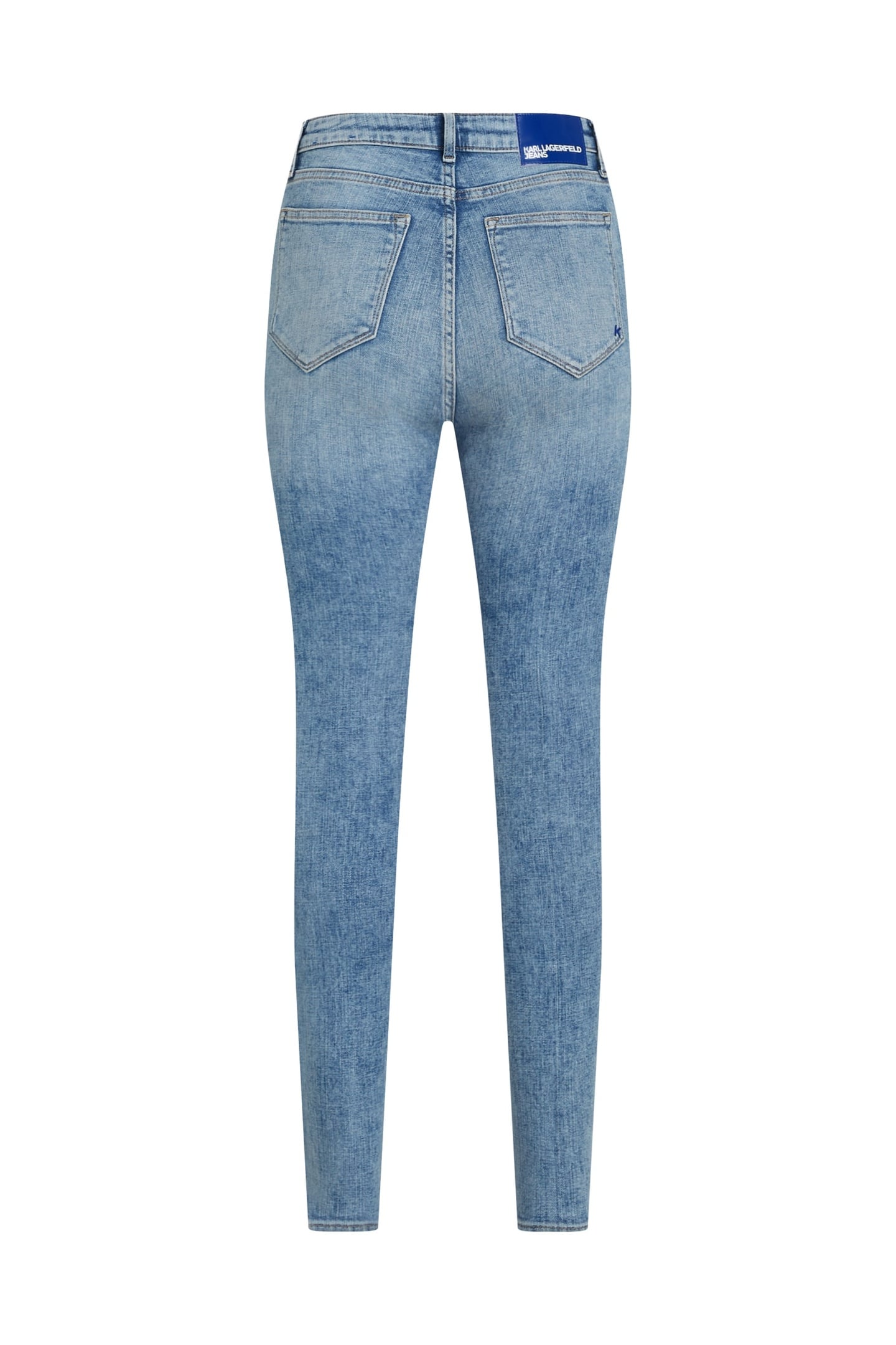 KLJ HR SKINNY SHANK DENIM VISUAL BLUE 4