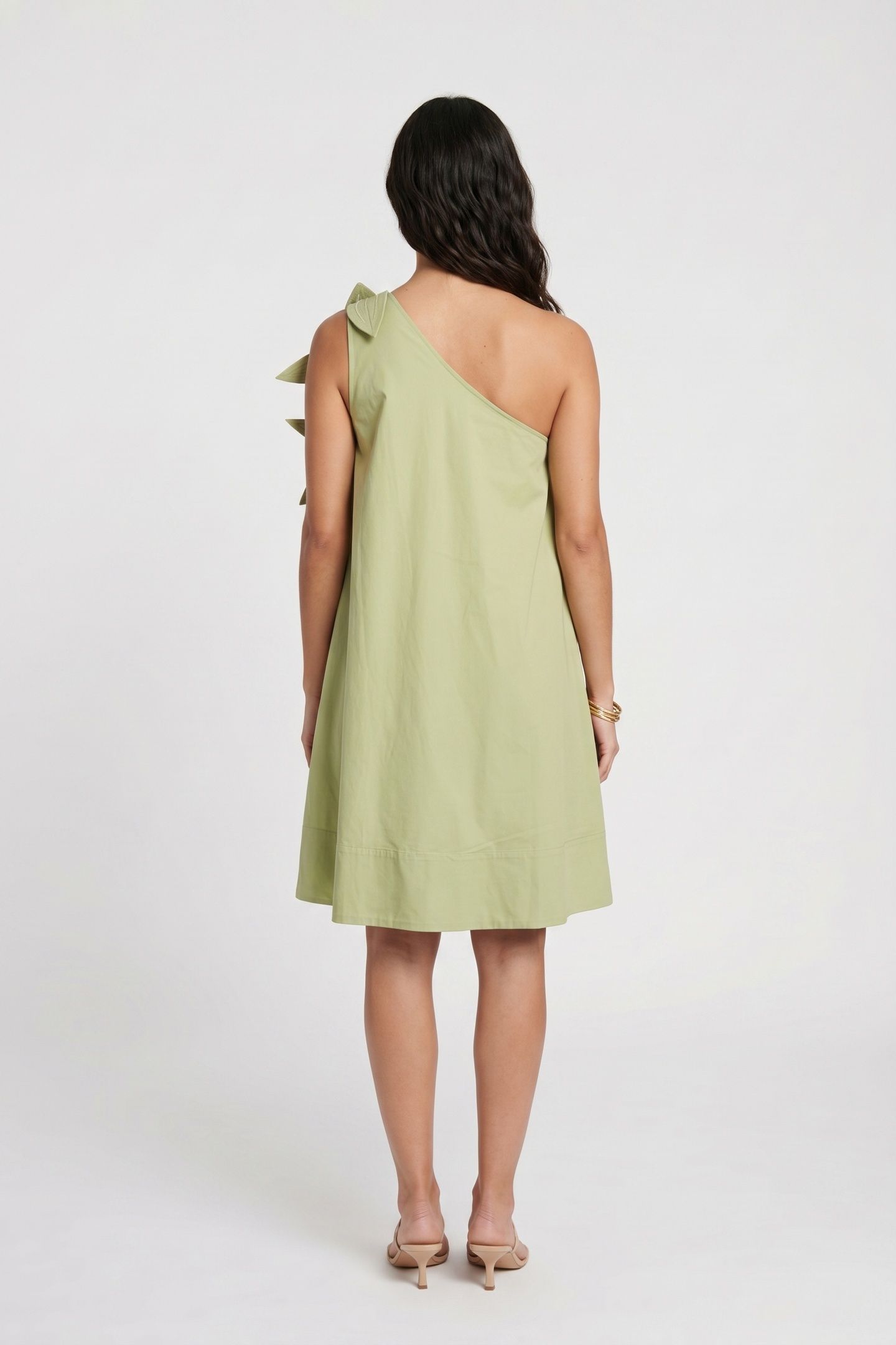 MAJA DRESS GREEN 2
