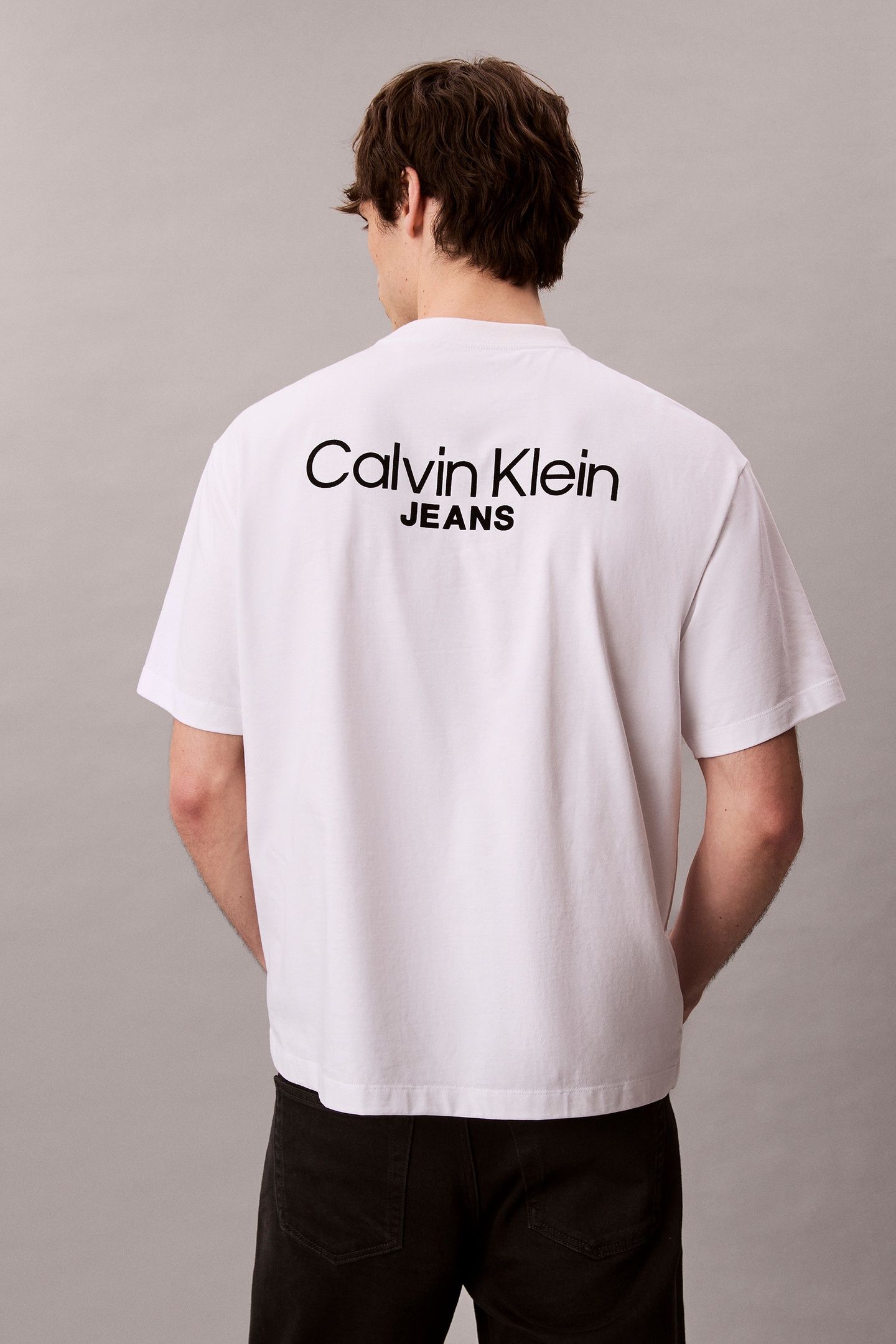 LOGO BACK PRINT T-SHIRT BRILLIANT WHITE 3