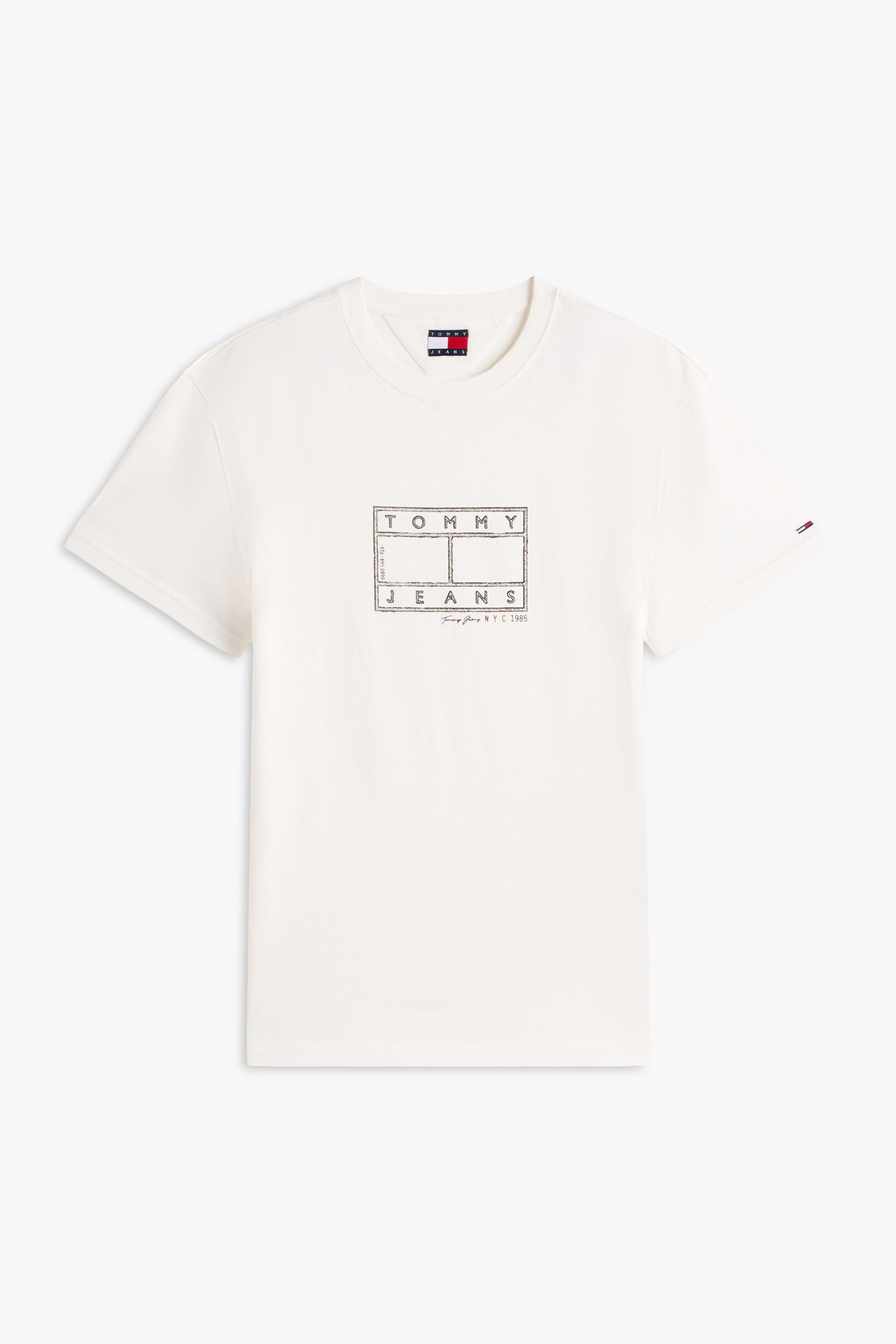 TJM REGULAR CENTER FLAG TEE ANCIENT WHITE 4