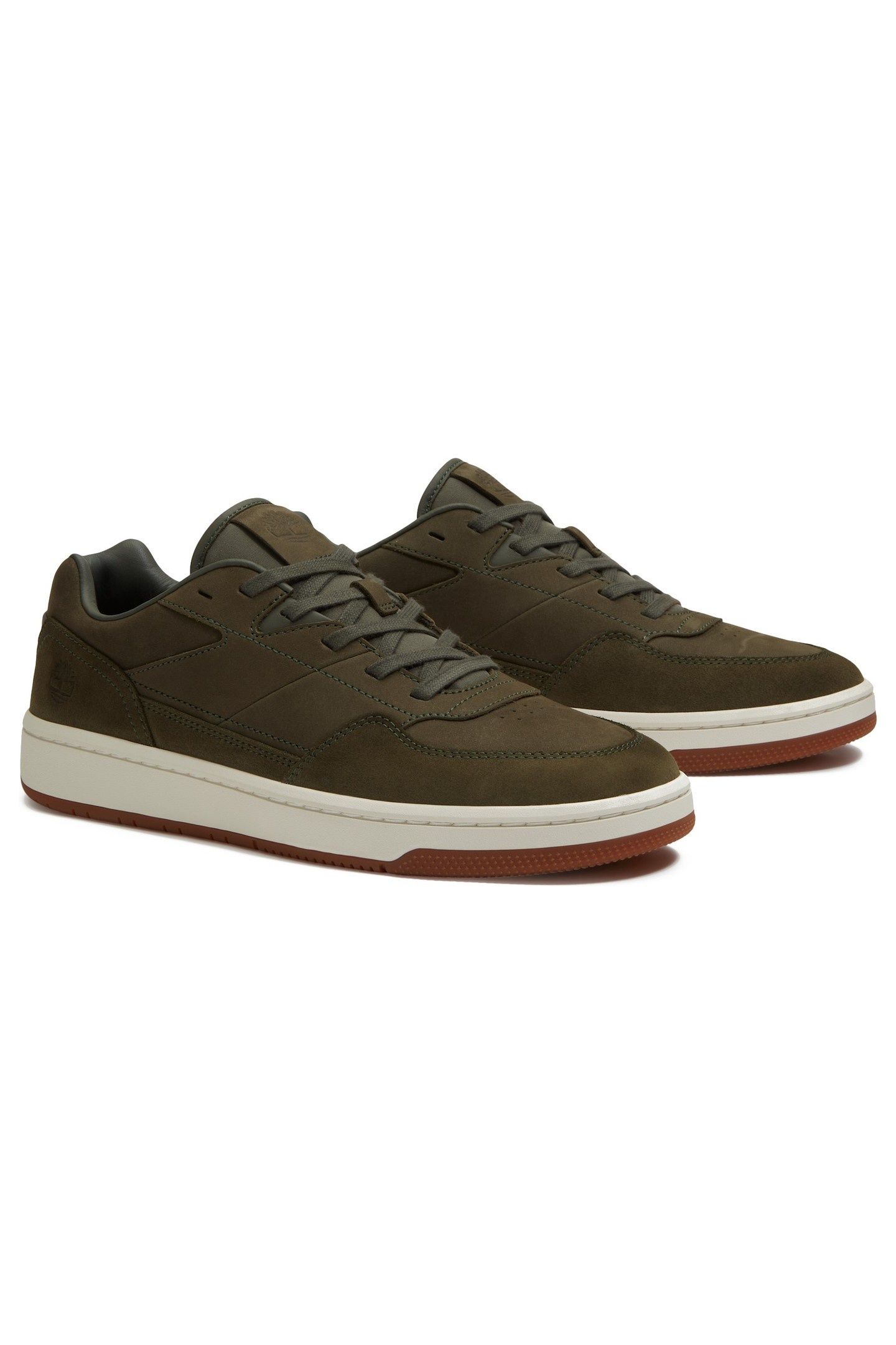 LOW LACE UP SNEAKER DARK GREEN 4