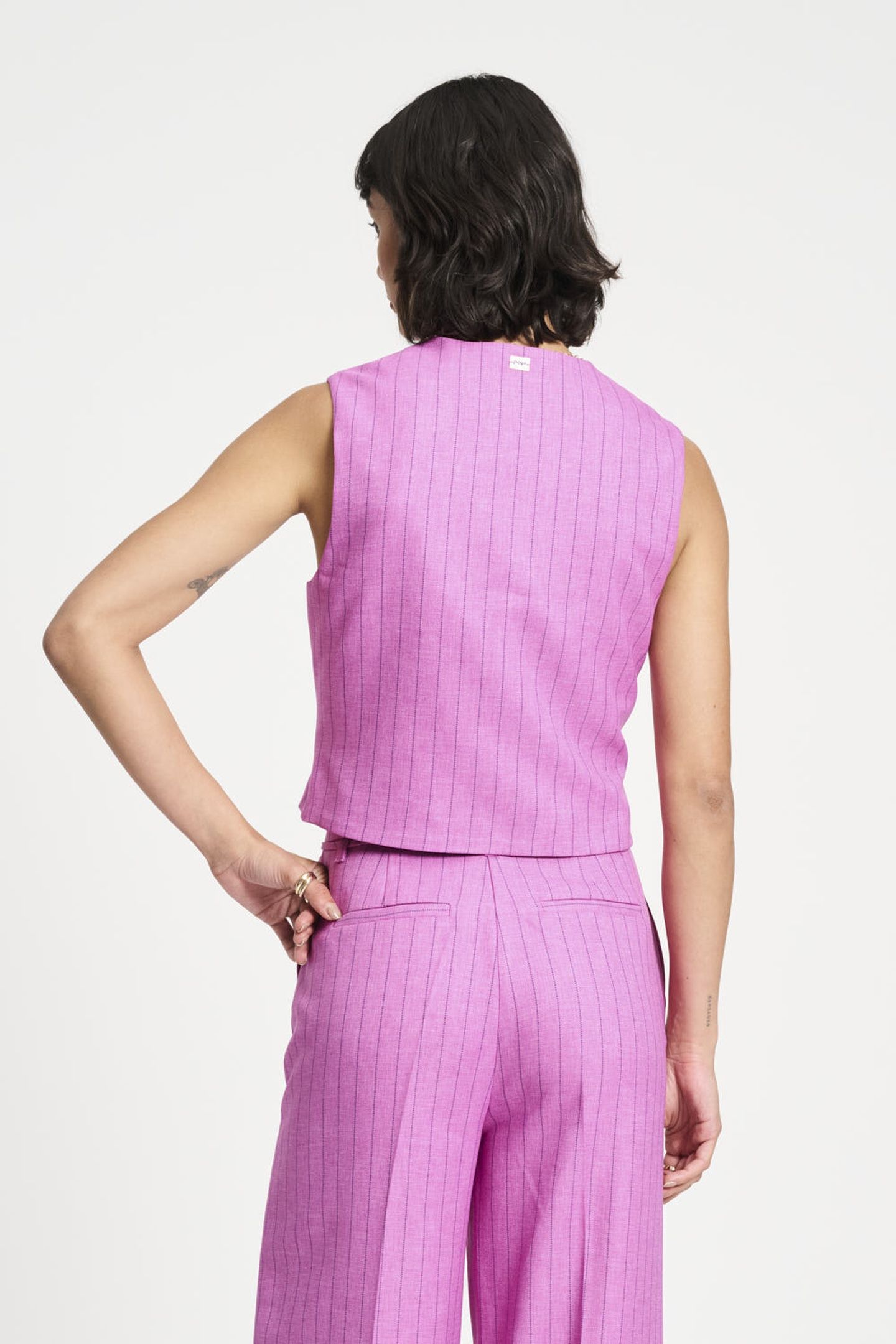 GILET - ROSE DOUX STRIPED 5