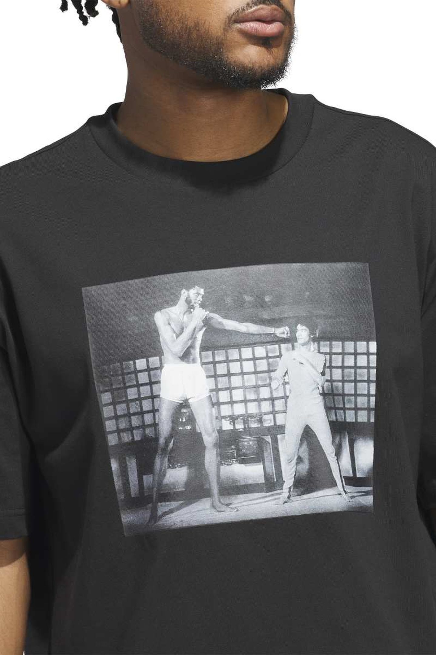 UNISEX ORIGINALS KAREEM SCORING CHAMP GRAPHIC TEE BLACK 6