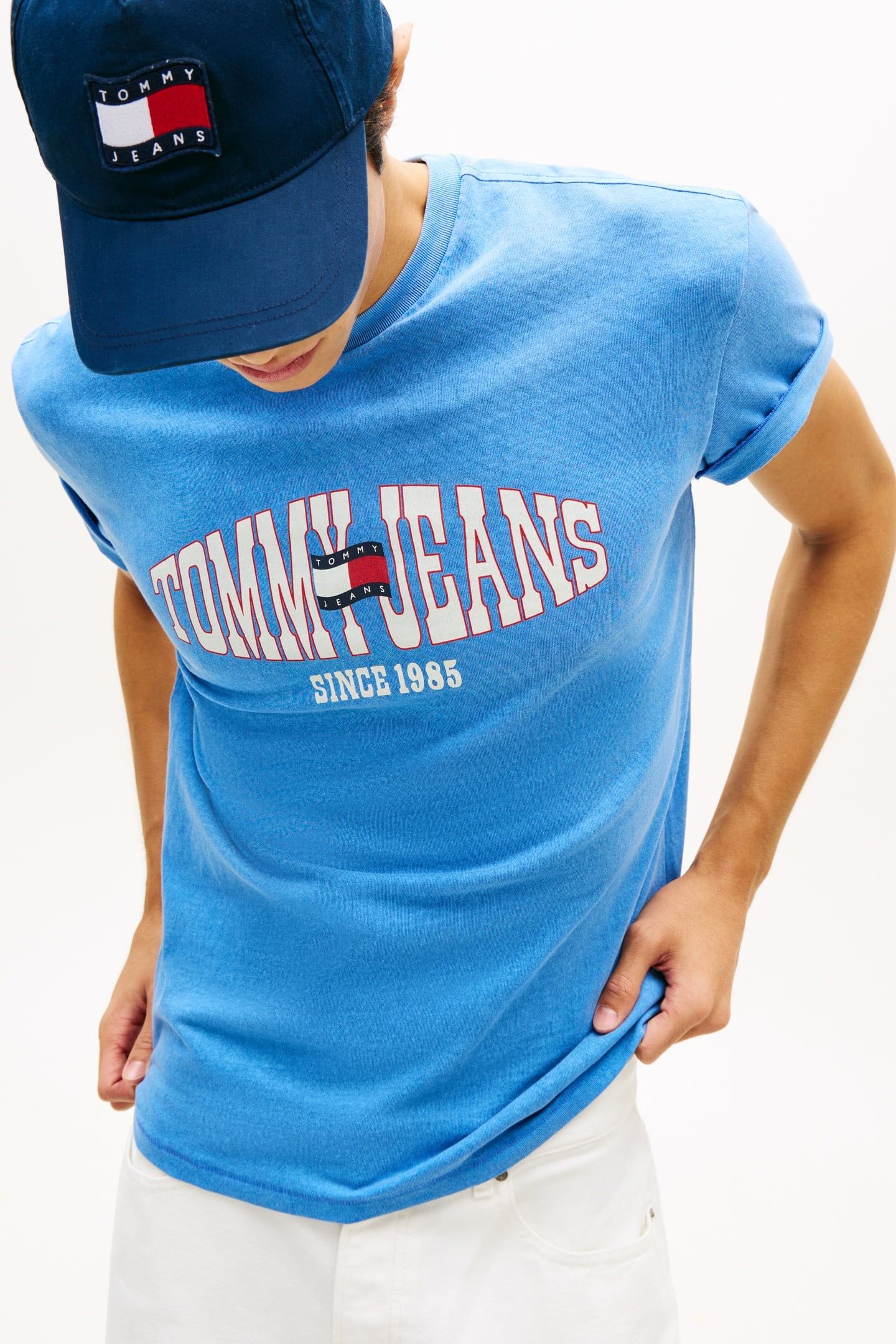 TJM REGULAR LA WAVING T-SHIRT BLUE TWILIGHT 5
