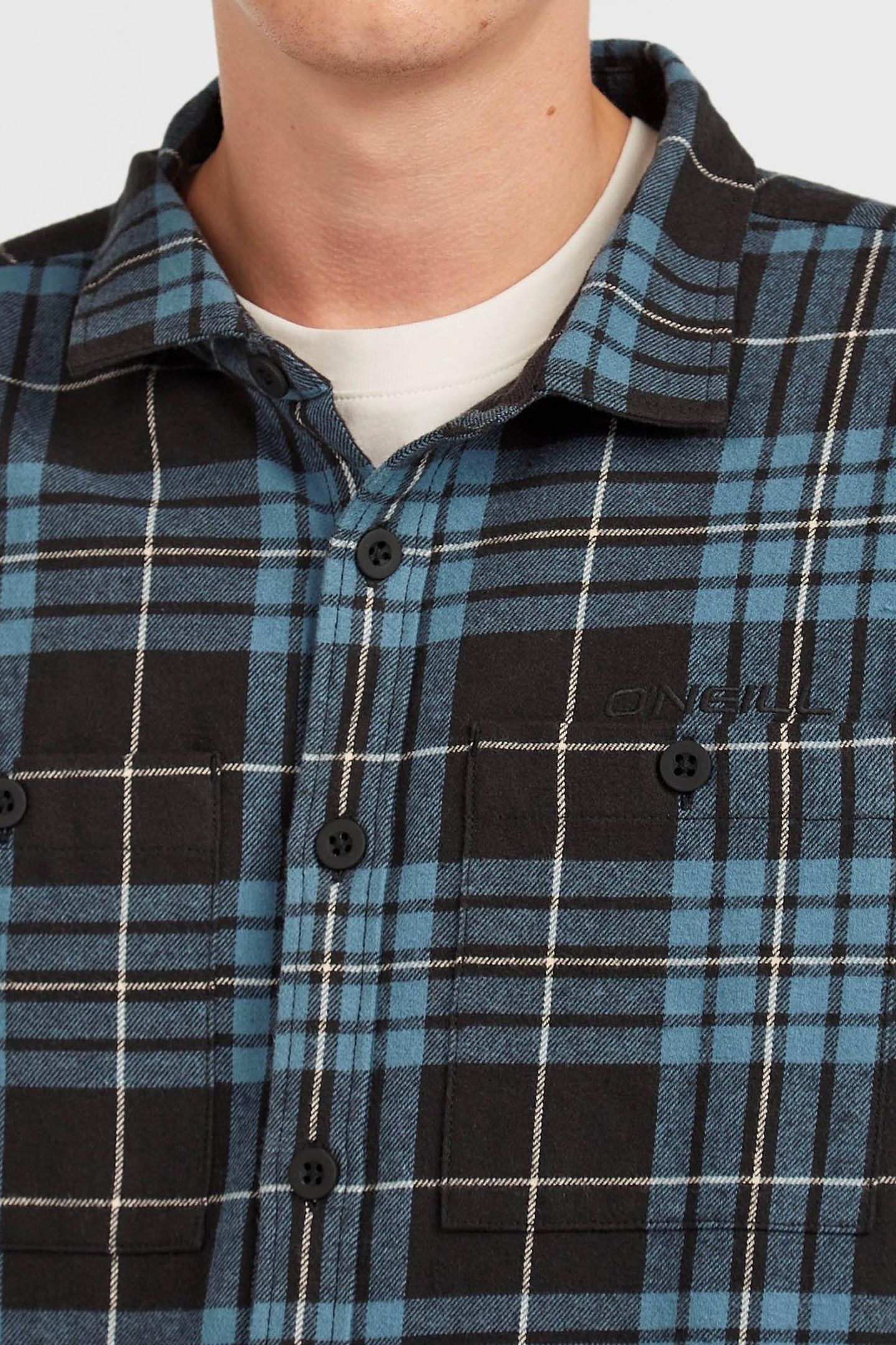 O'NEILL MUST-HAVE FLANNEL SHIRT BLUE FLANNEL CHECK 8