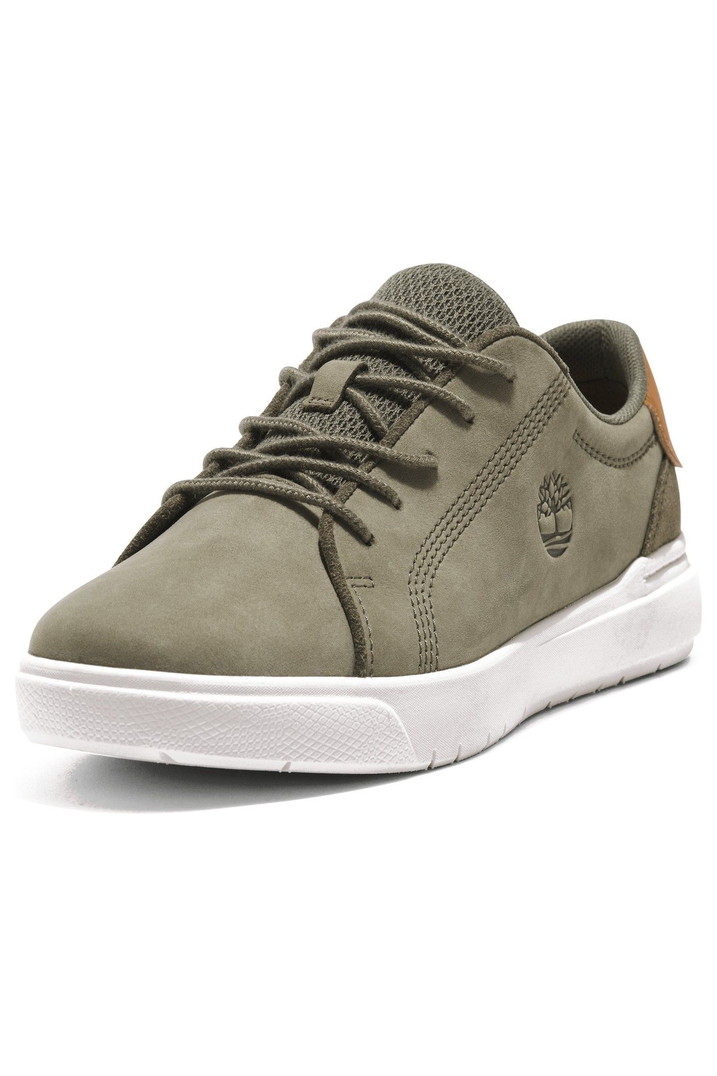 LOW LACE UP SNEAKER DARK GREEN 2