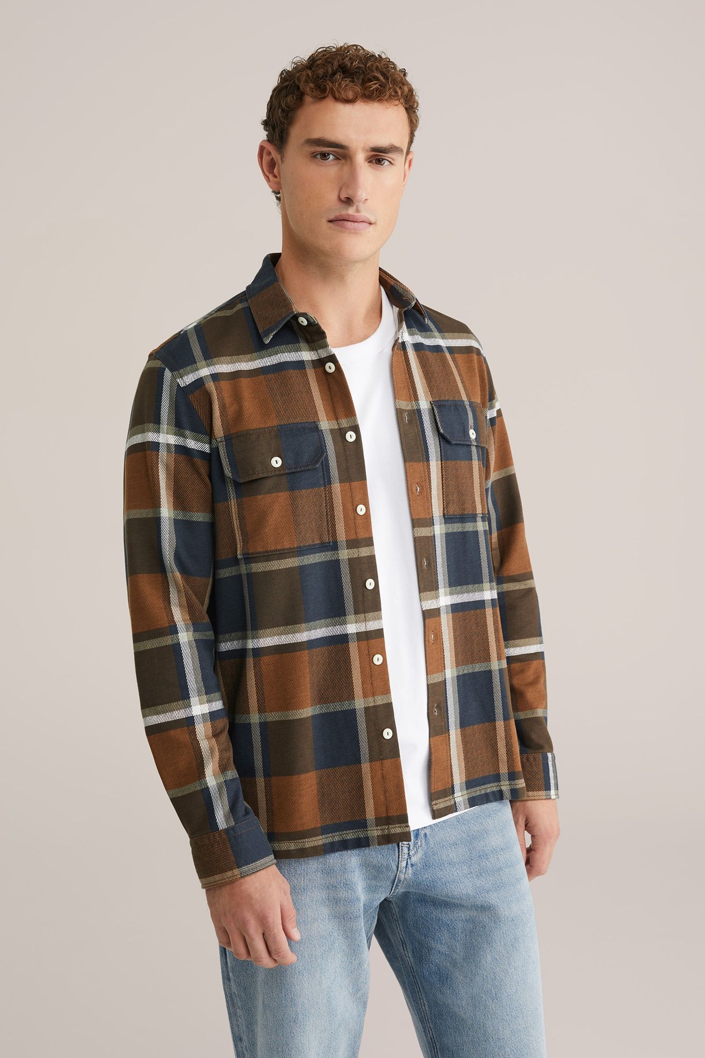 OVERSHIRT COGNAC 2