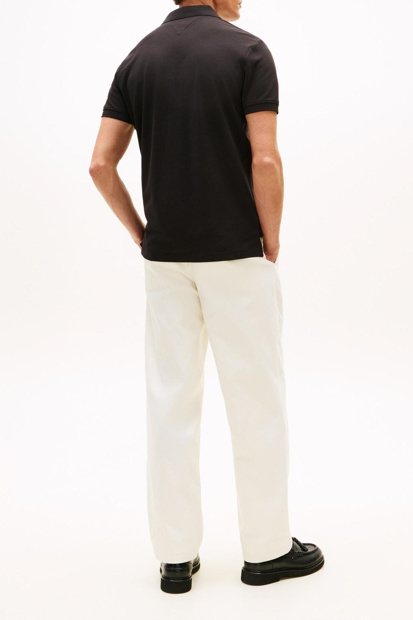 LEFT CHEST GRAPHIC POLO BLACK 3