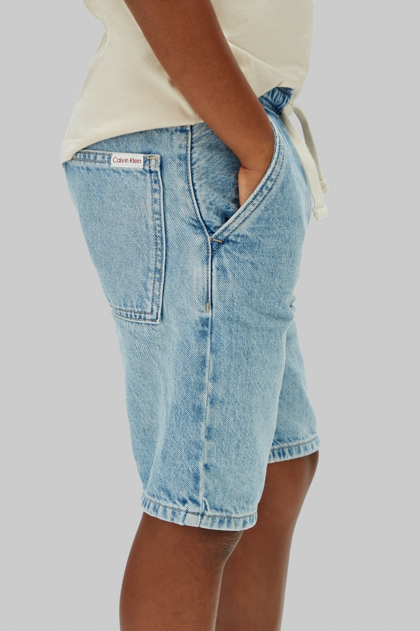 BOYS SKATER DENIM SHORTS DANTE WASH 3