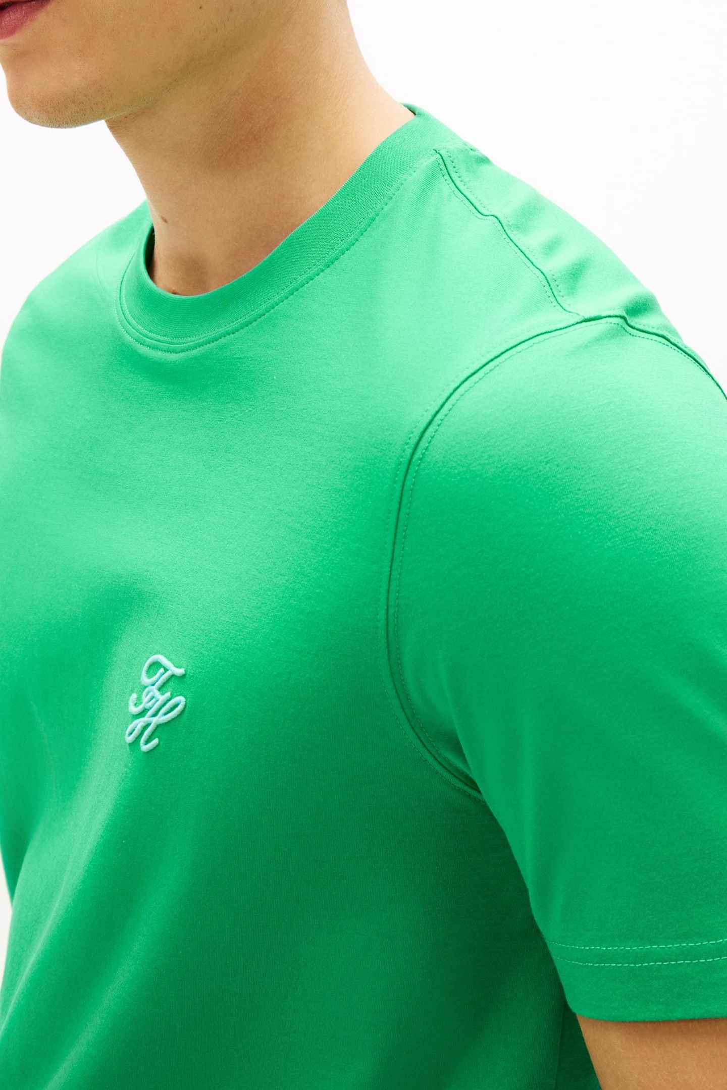 SCRIPT MONOGRAM T-SHIRT JADE WINK 5