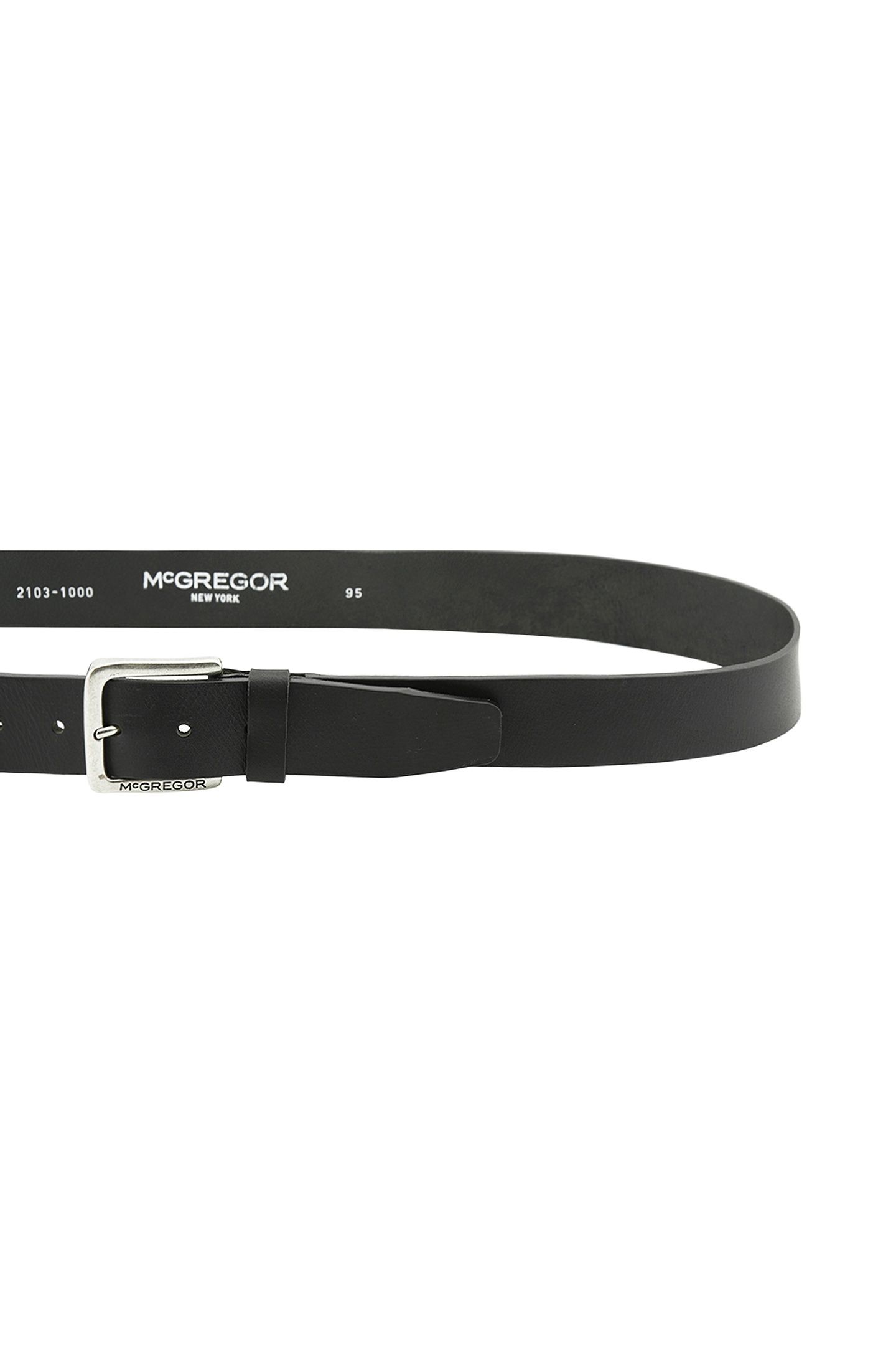 LEATHER BELT BLACK 3