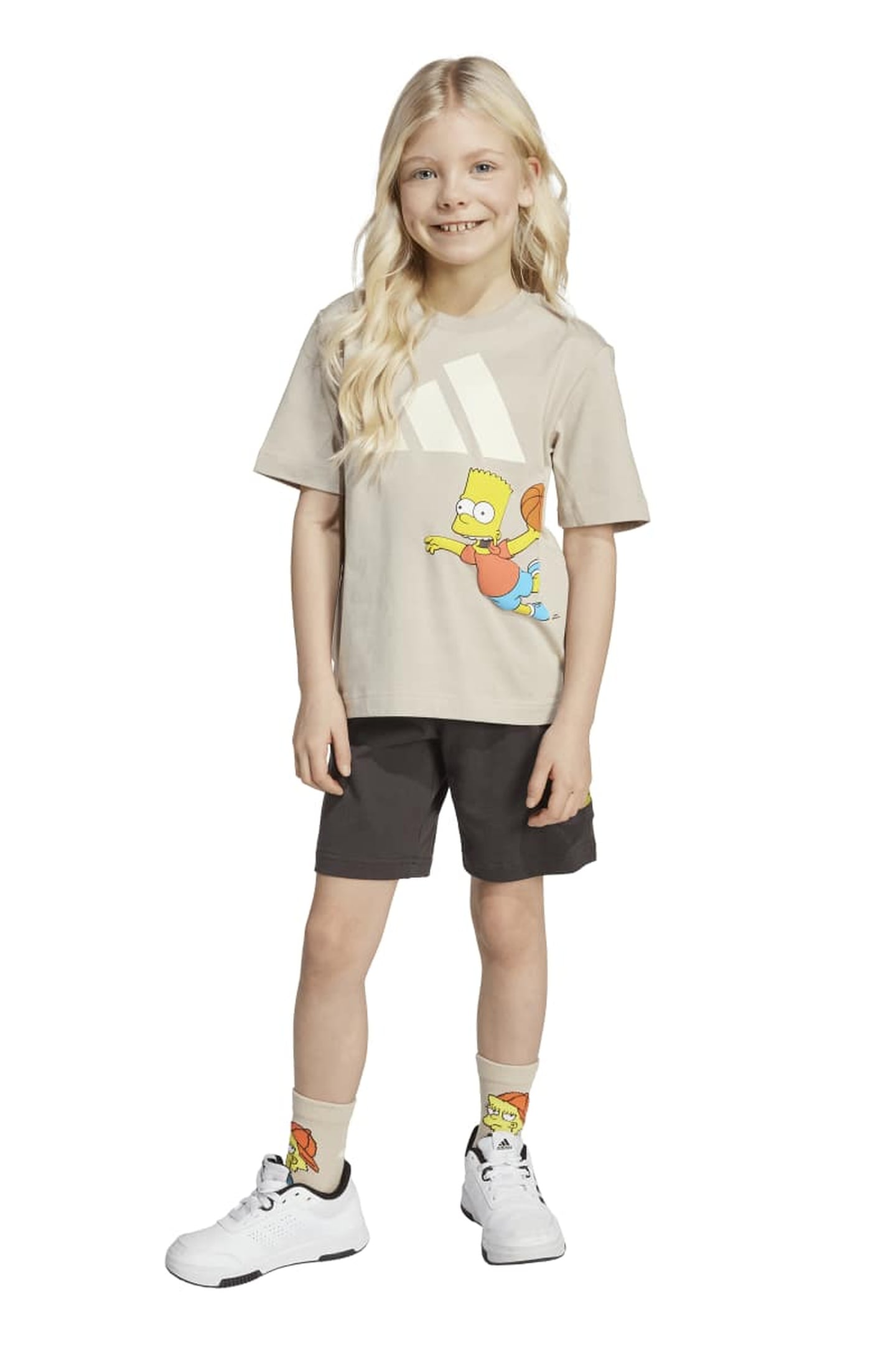 SPORTSWEAR ADIDAS THE SIMPSONS T-SHIRT SET WONDER BEIGE 1
