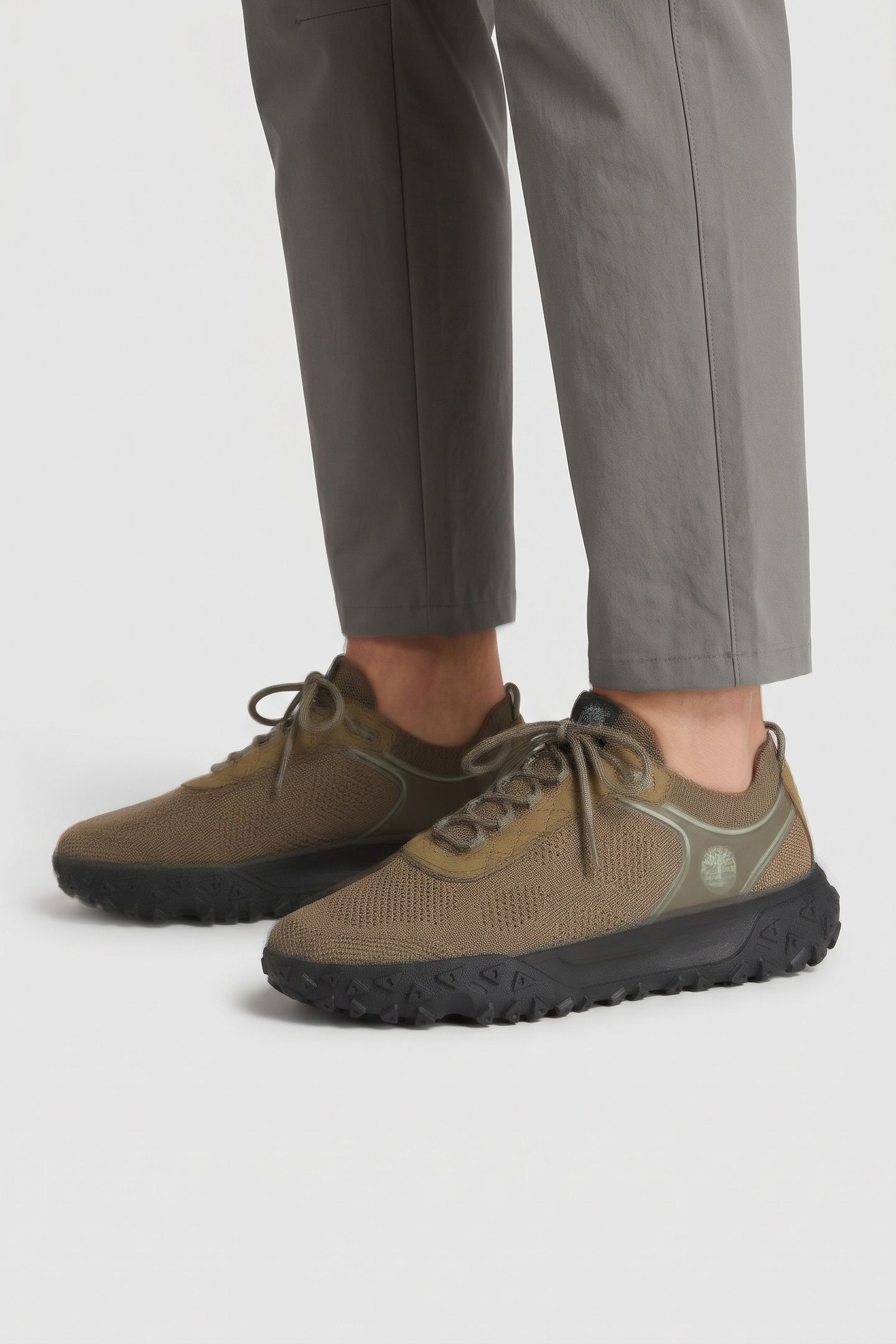LOW LACE UP SNEAKER OLIVE 4