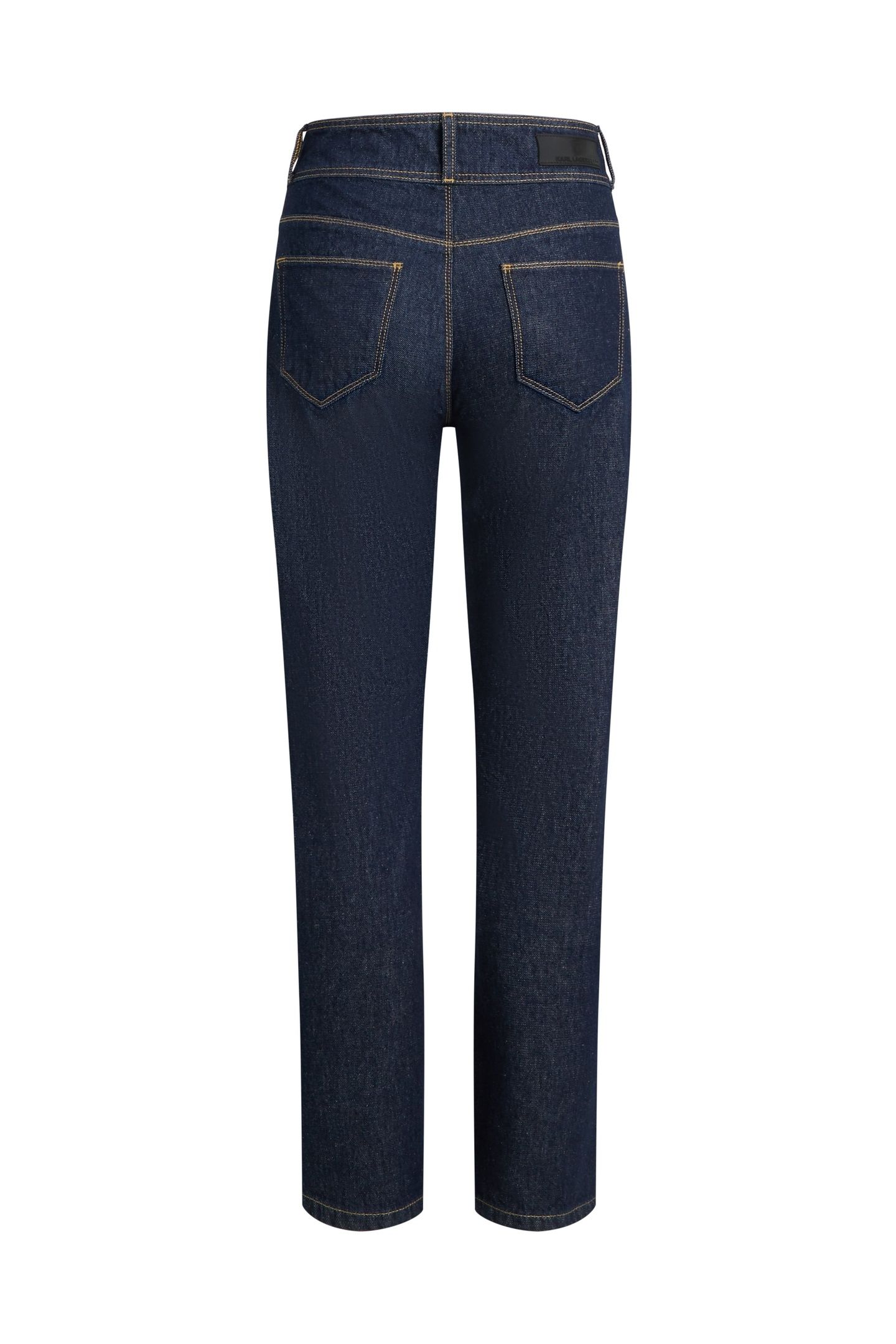RETRO STRAIGHT DENIM PANTS DARK BLUE DENIM 5