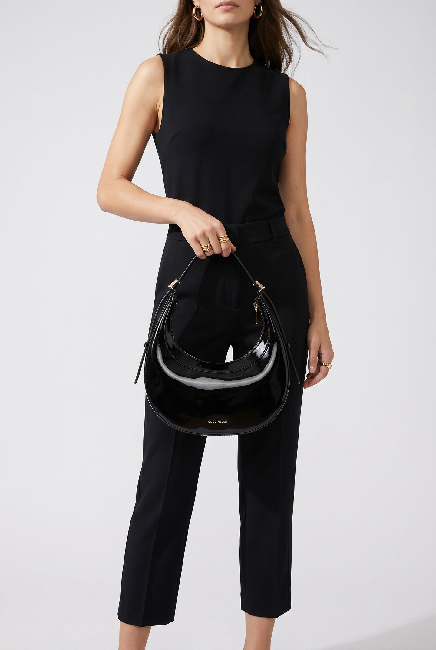 COCCINELLEWHISPER PATENT NOIR 1
