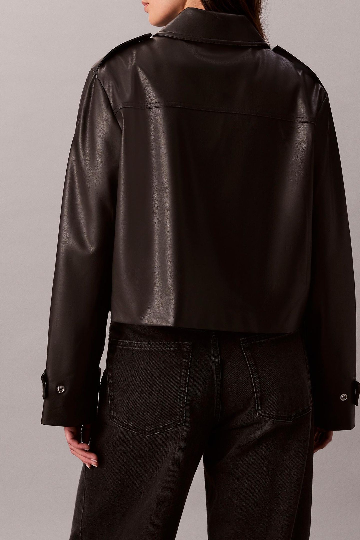 LEATHER MOTO JACKET BLACK 3