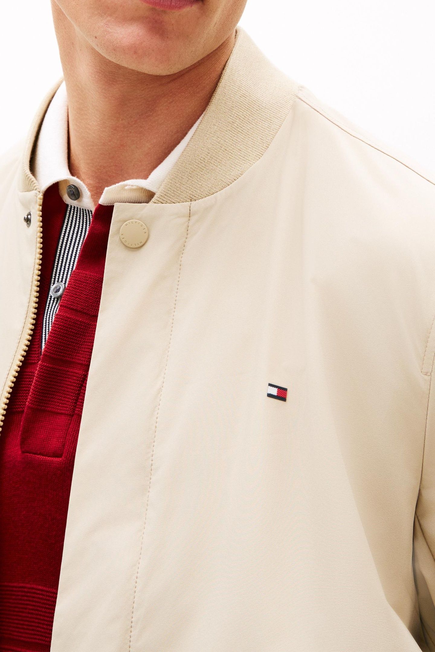 TECH LIGHTWEIGHT BOMBER JACKET SANDALWOOD 6