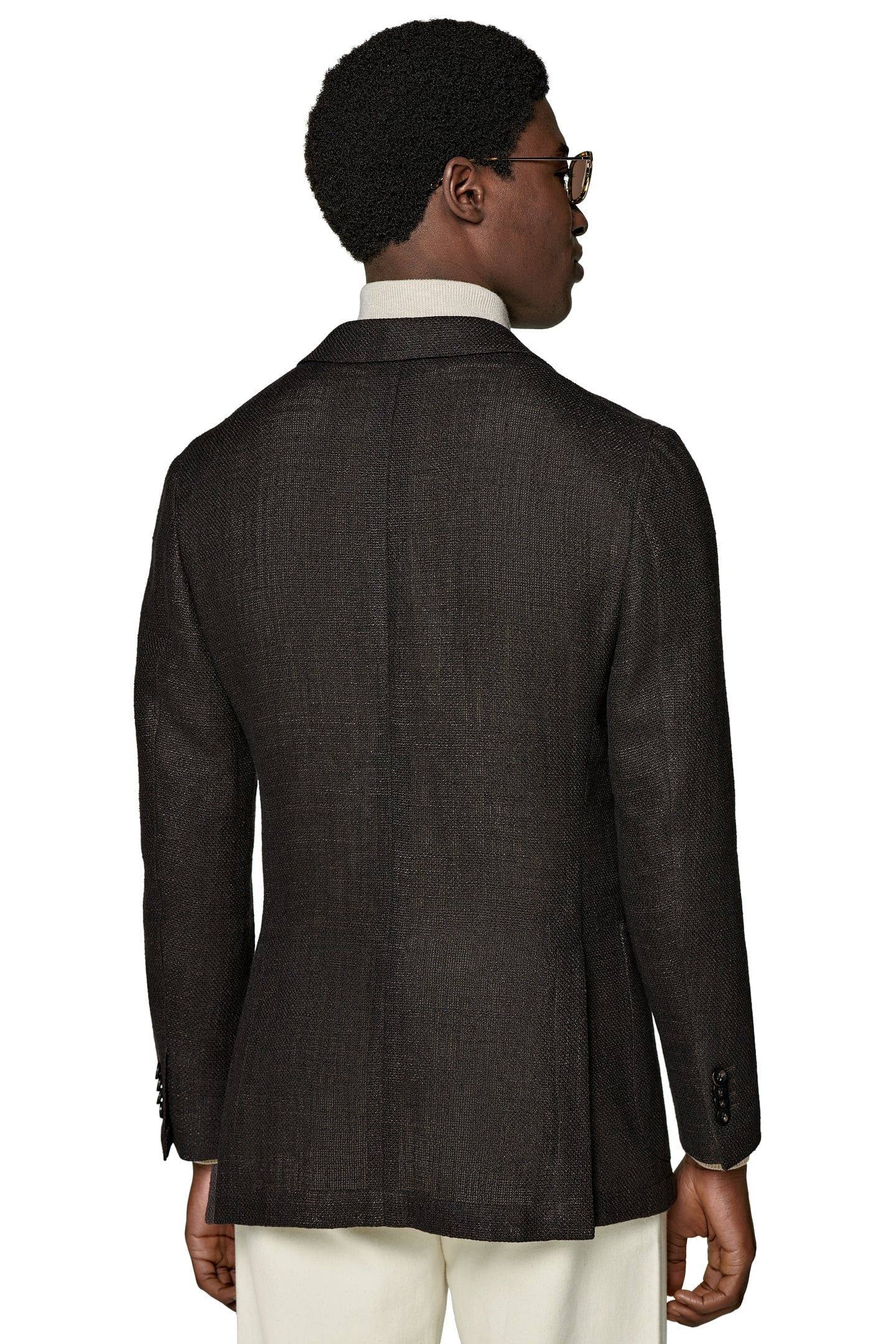 JACKET-DARK-BROWN BLAZERS DARK BROWN 4