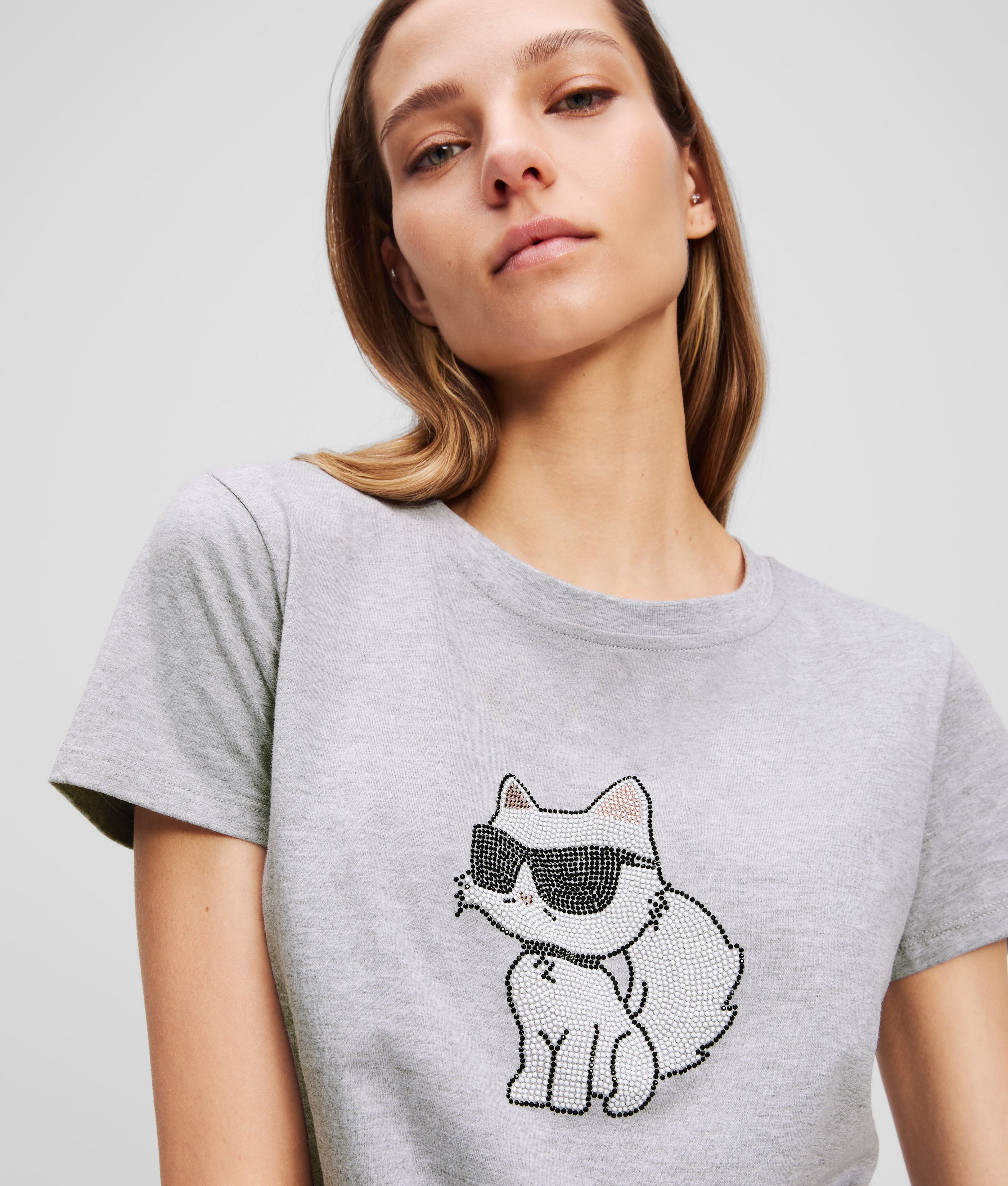 IKON RS CHOUPETTE T-SHIRT LIGHT GREY MELANGE 2