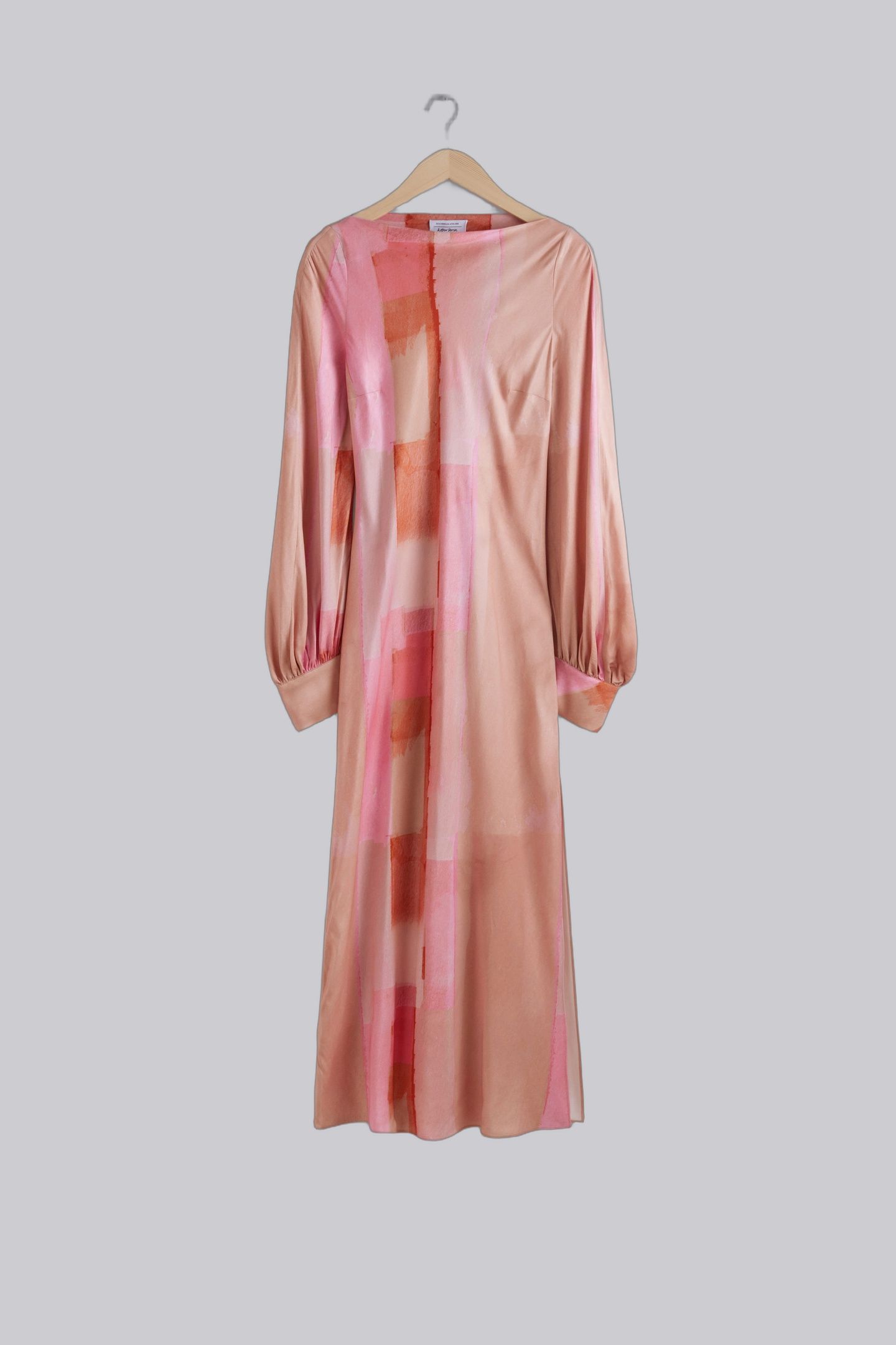 NENA PRINTED DRESS PINK 3