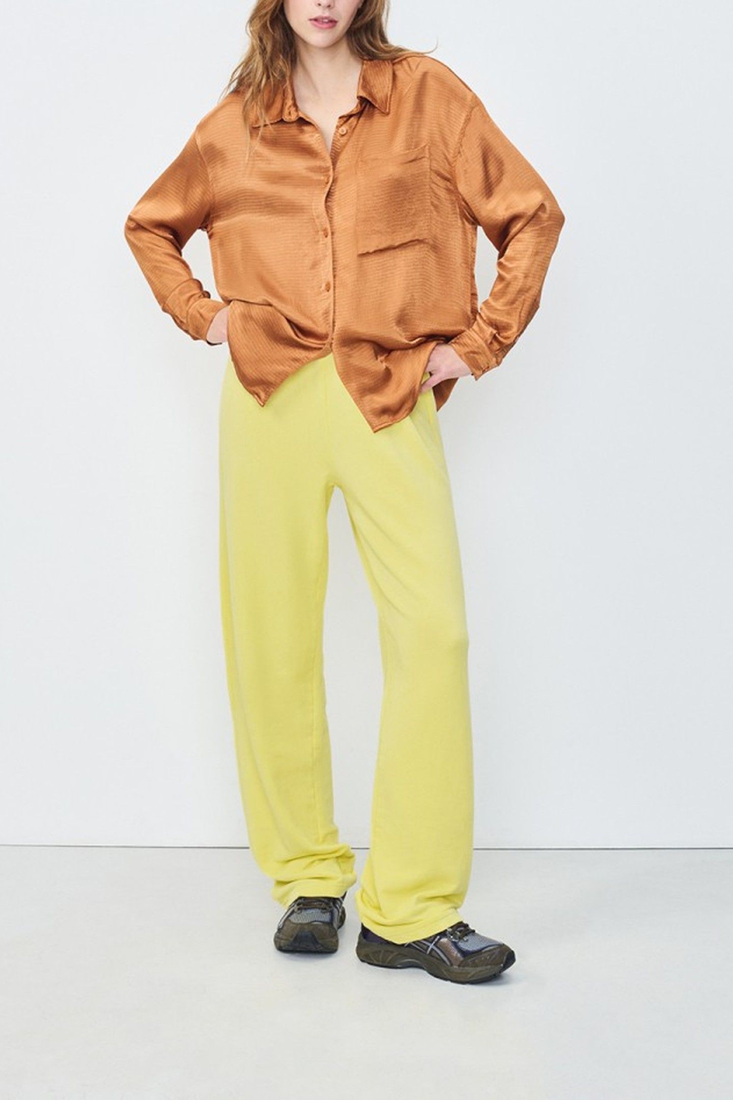 SHANING SHIRT CANNELLE 1
