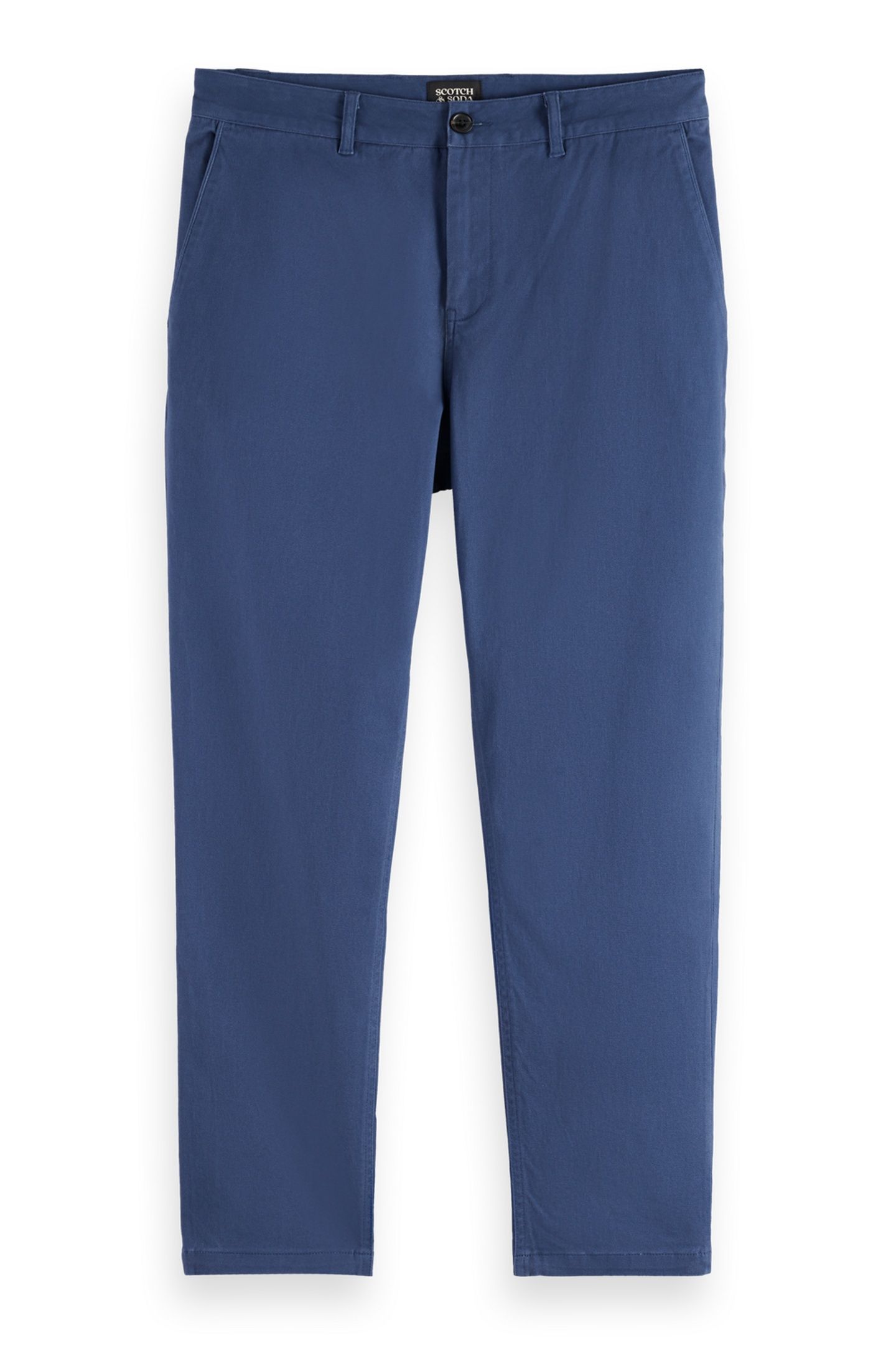 DRIFT - WASHED COTTON BLEND CHINO INSIGNIA BLUE 1