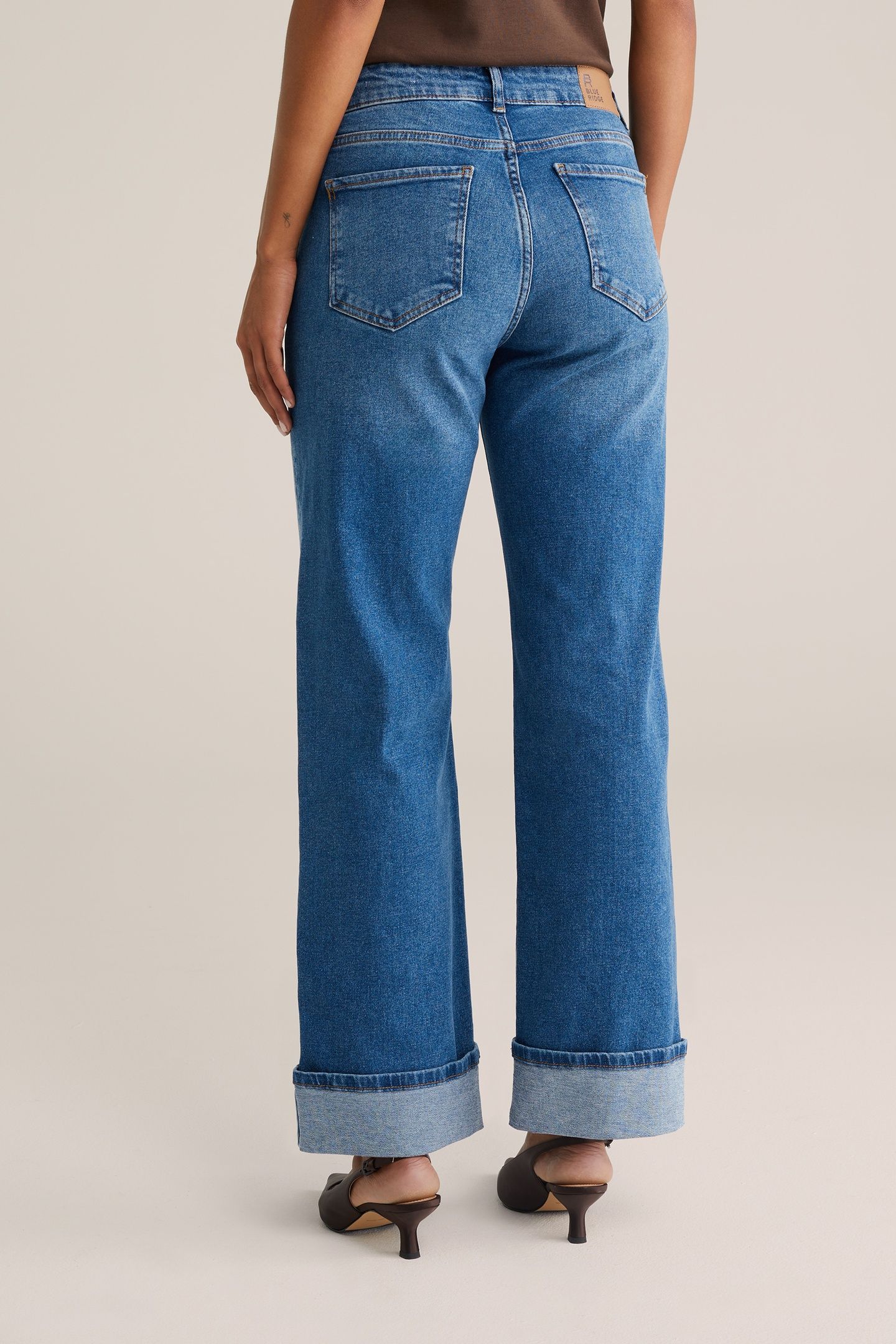5-POCKET HIGH RISE DARK BLUE 3