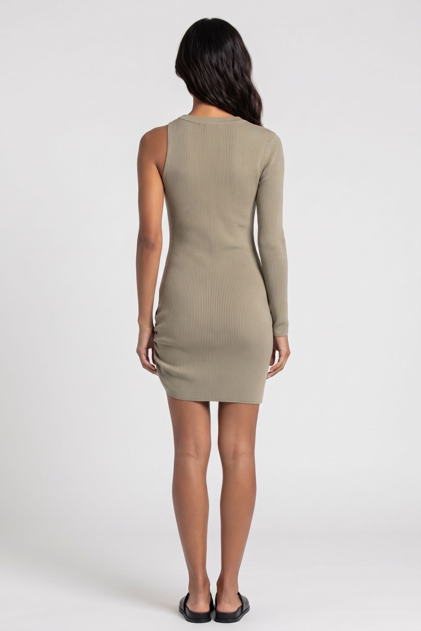 AURORA DRESS KHAKI 2