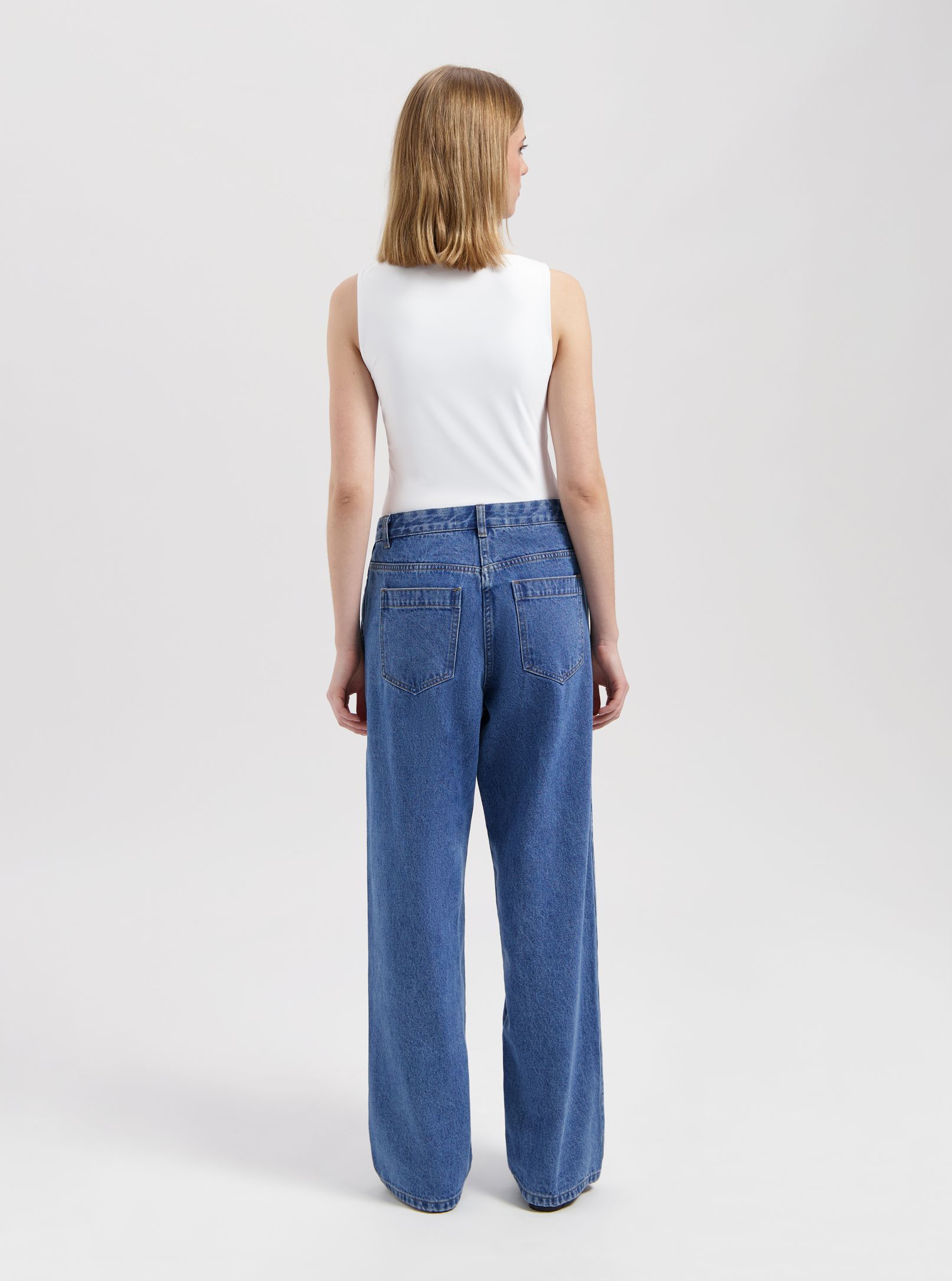 NOUS SOMMES LABELS – LINA TROUSERS BLUE 2