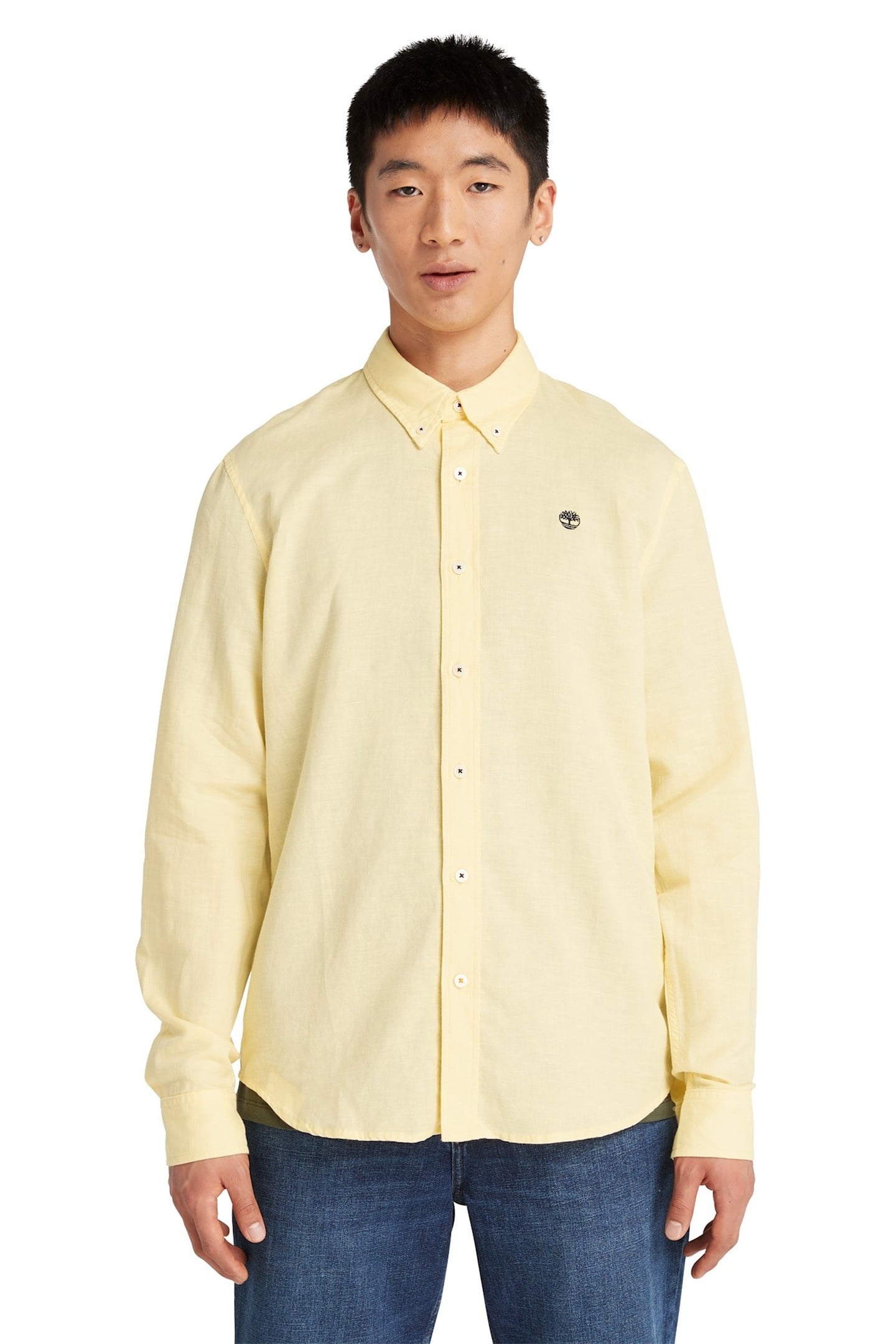 COTTON/LINEN LONG SLEEVE SHIRT POPCORN 2