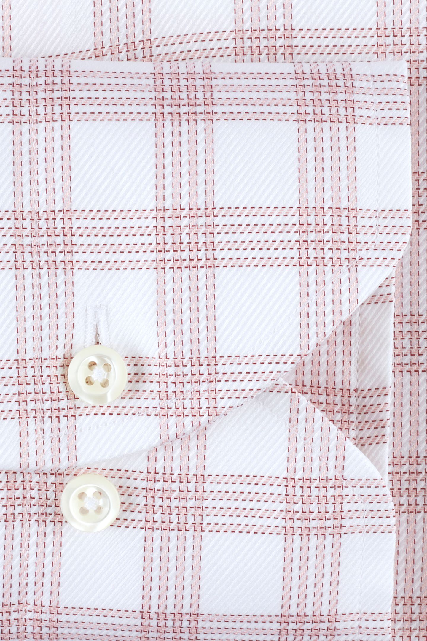 FITTED BODY/11, RC CUFF LIGHT PINK CHECK 3
