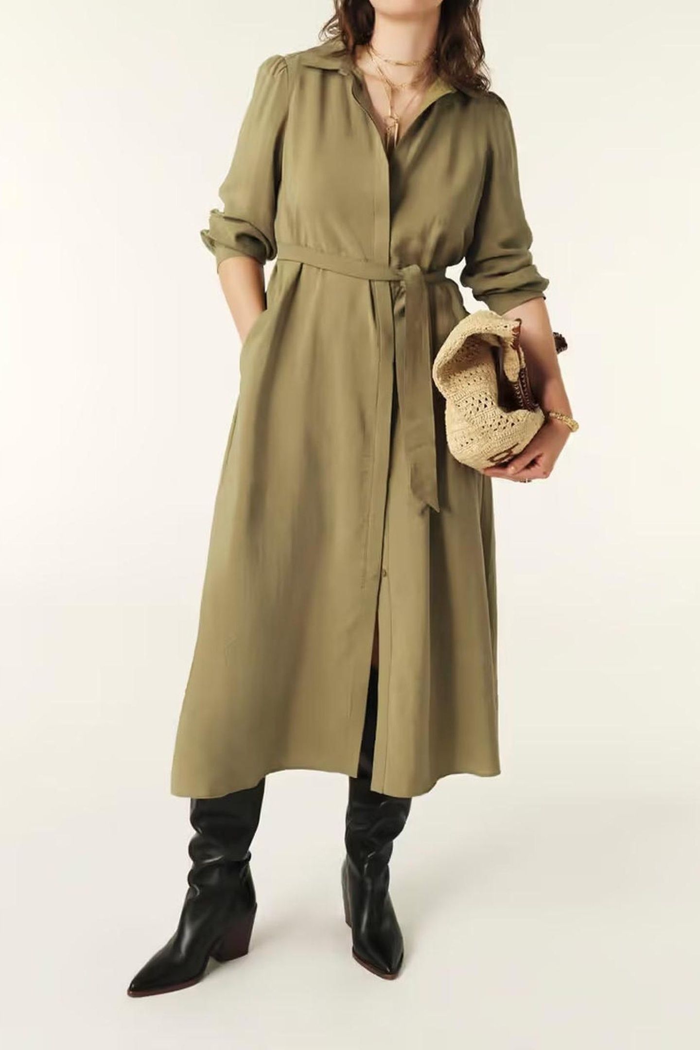 ROBE LARA KAKI 1