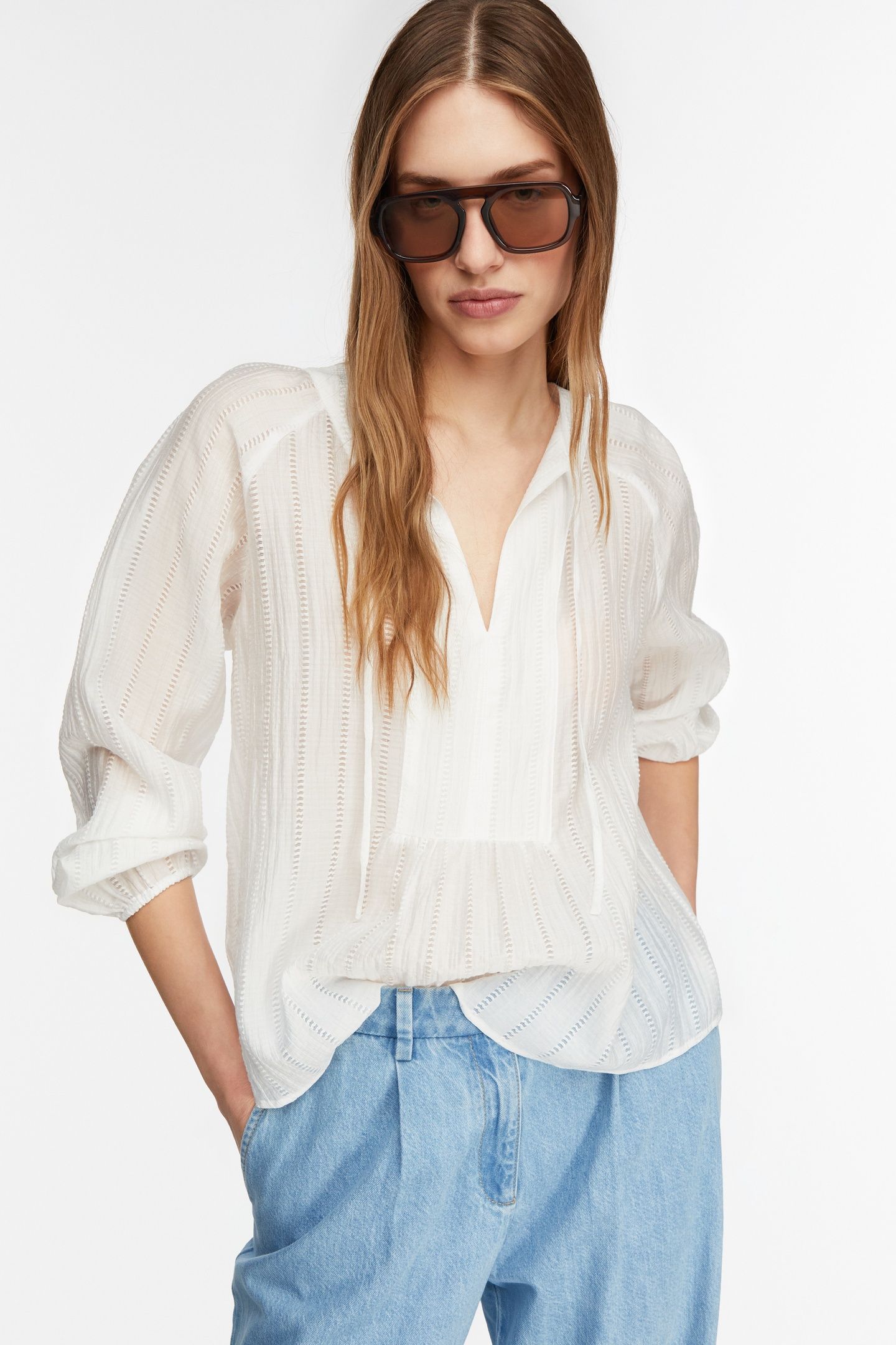 COMMA BLOUSES WHITE 6