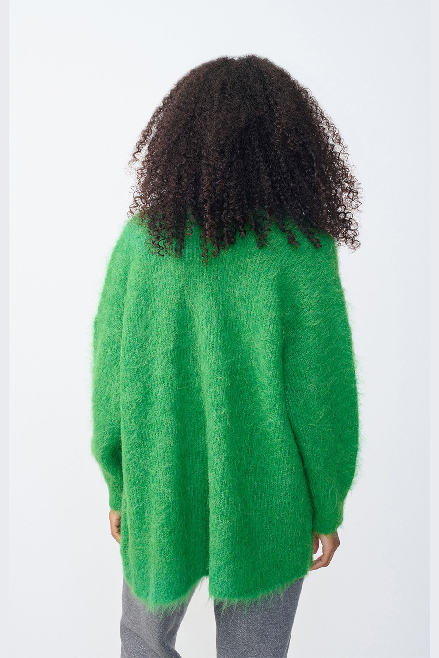 BYMI CARDIGAN TREFLE CHINE 7
