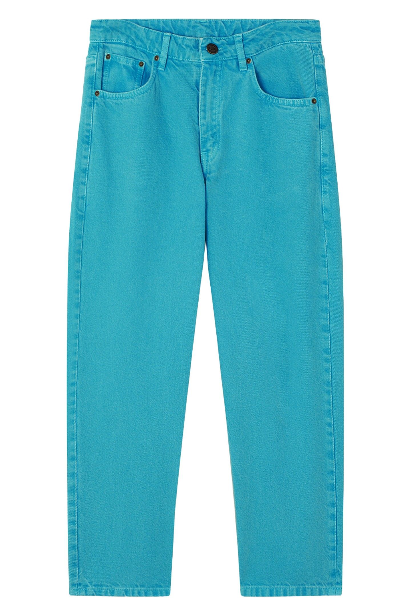 DATCITY 5 POCKETS JEANS TURQUOISE VINTAGE 3