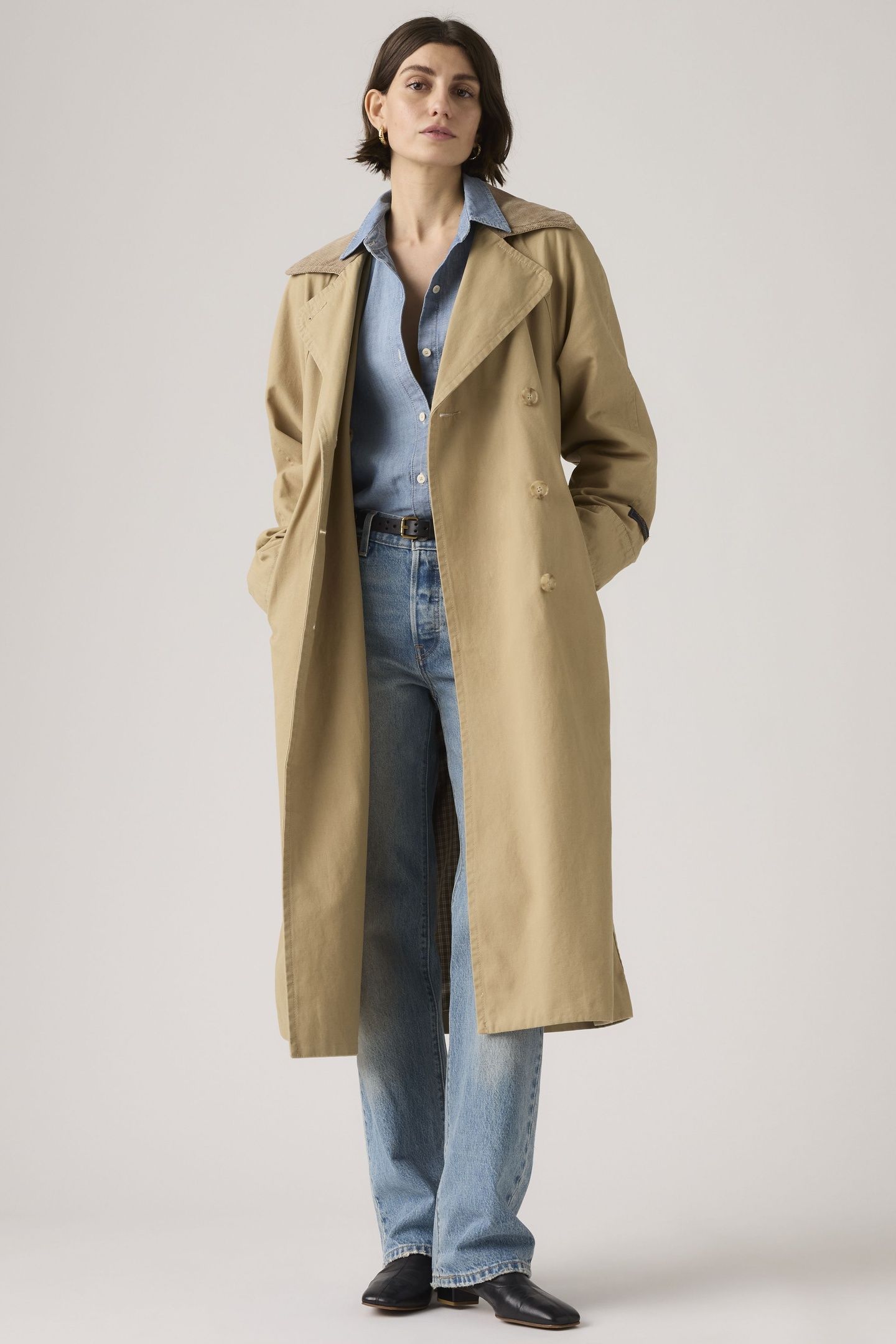 BREE CLASSIC LONG TRENCH COAT 5