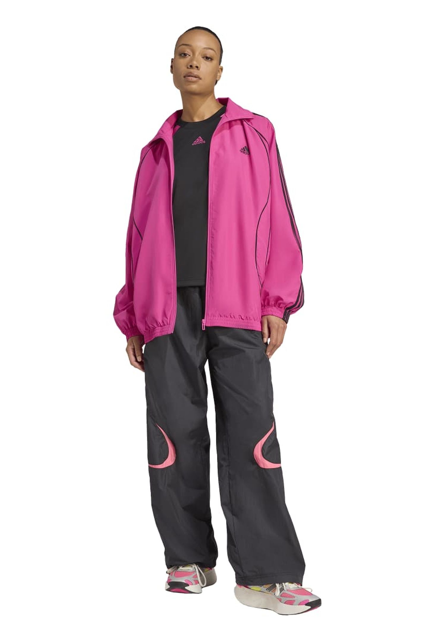 ORIGINALS TEAMGEIST ADICOLOR OVERSIZED WOVEN TRACK TOP SEMI 3