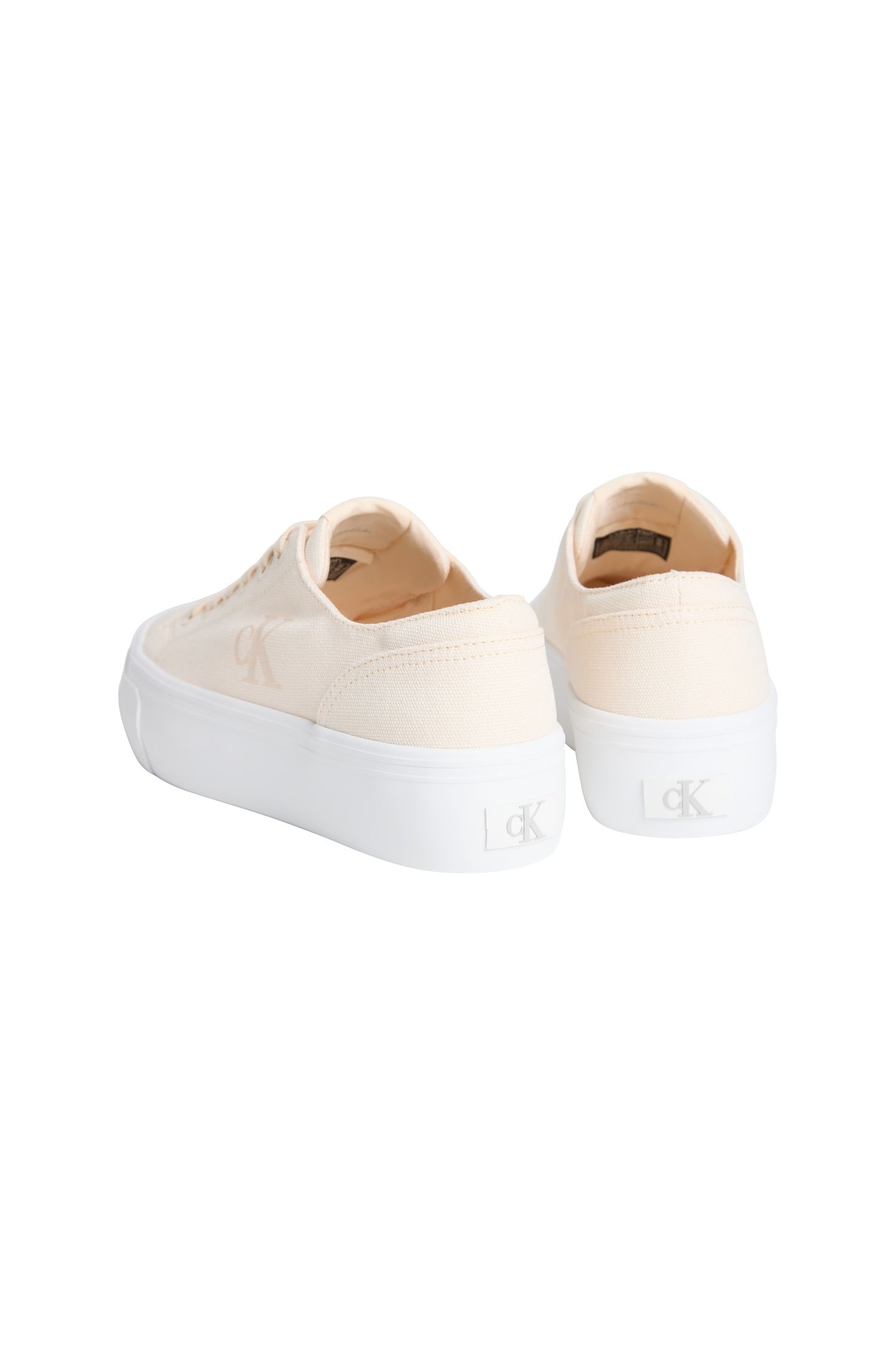 VULC FLATFORM LOW TOP SHOES LIGHT CASHEW 3