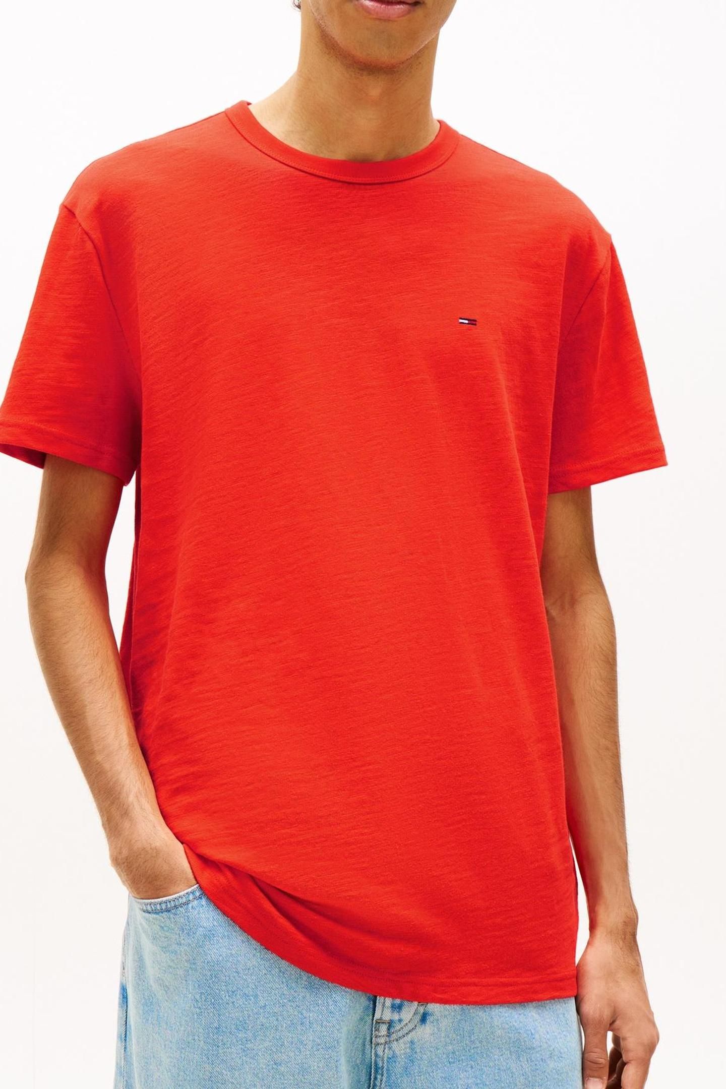 TJM REGULAR SFLAG SLUB T-SHIRT HORIZON 1