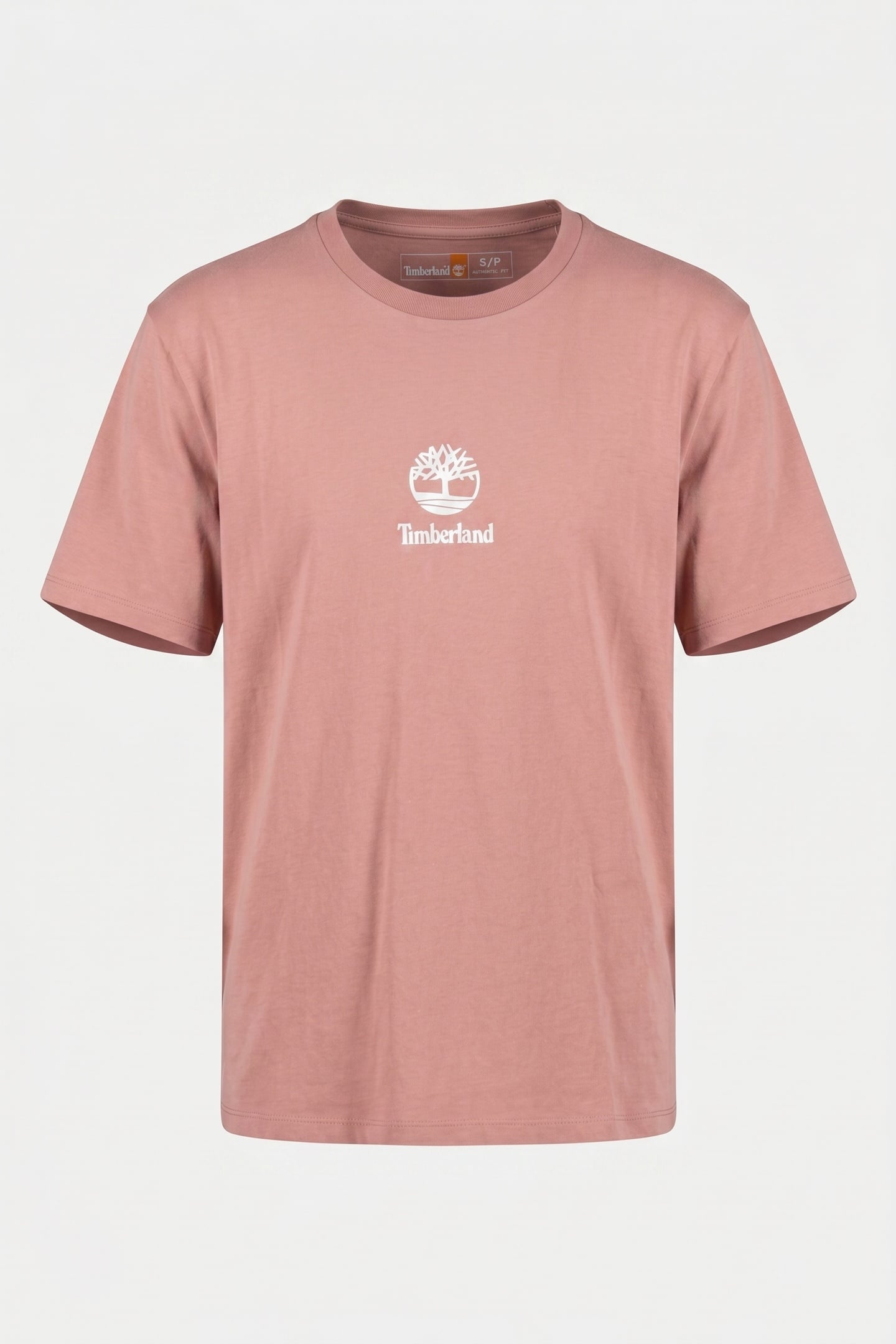 PRINT STACK LOGO SHORT SLEEVE TEE DARK PINK 3