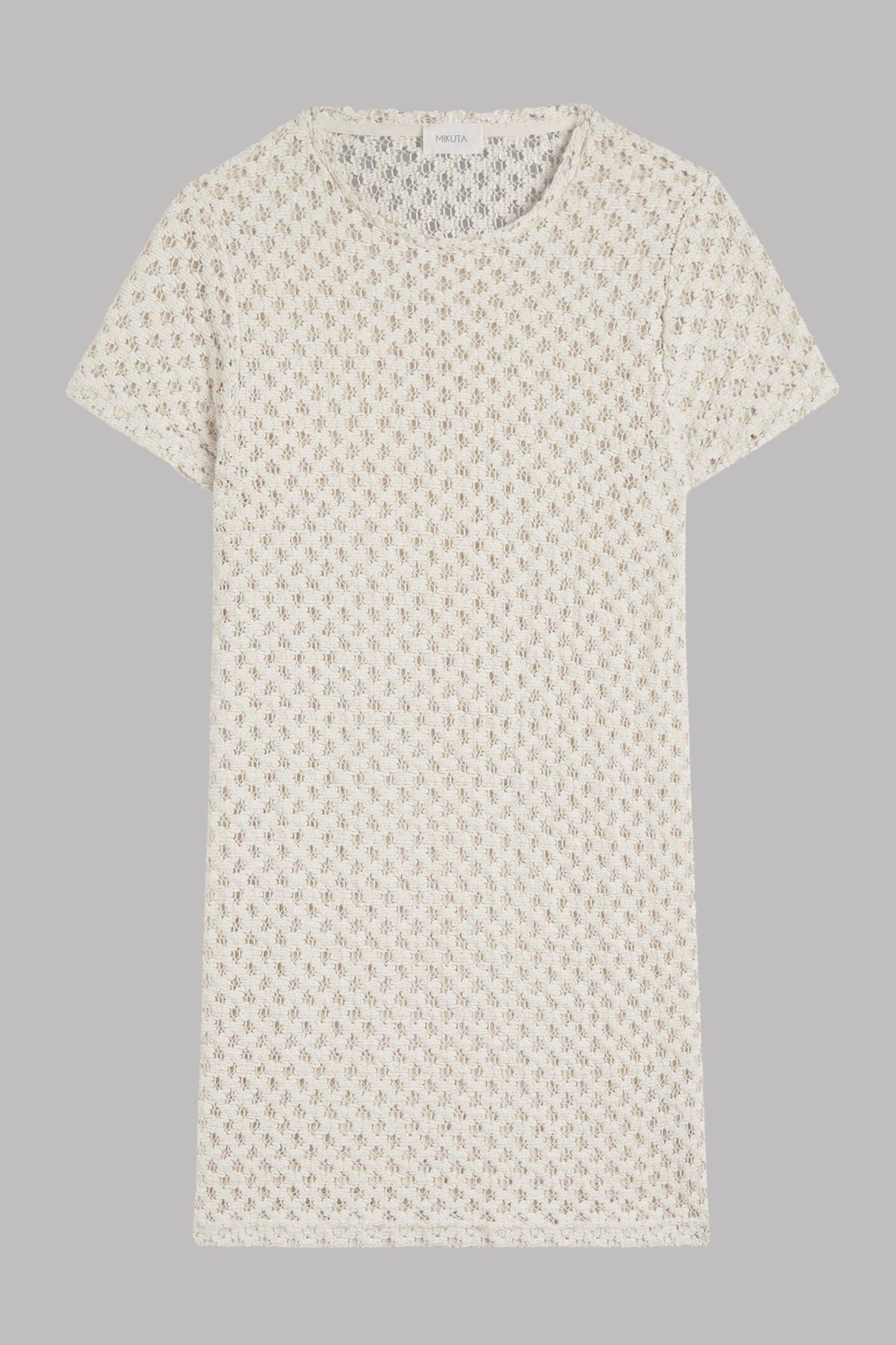 THE ECRU SHORT CROCHET DRESS 3