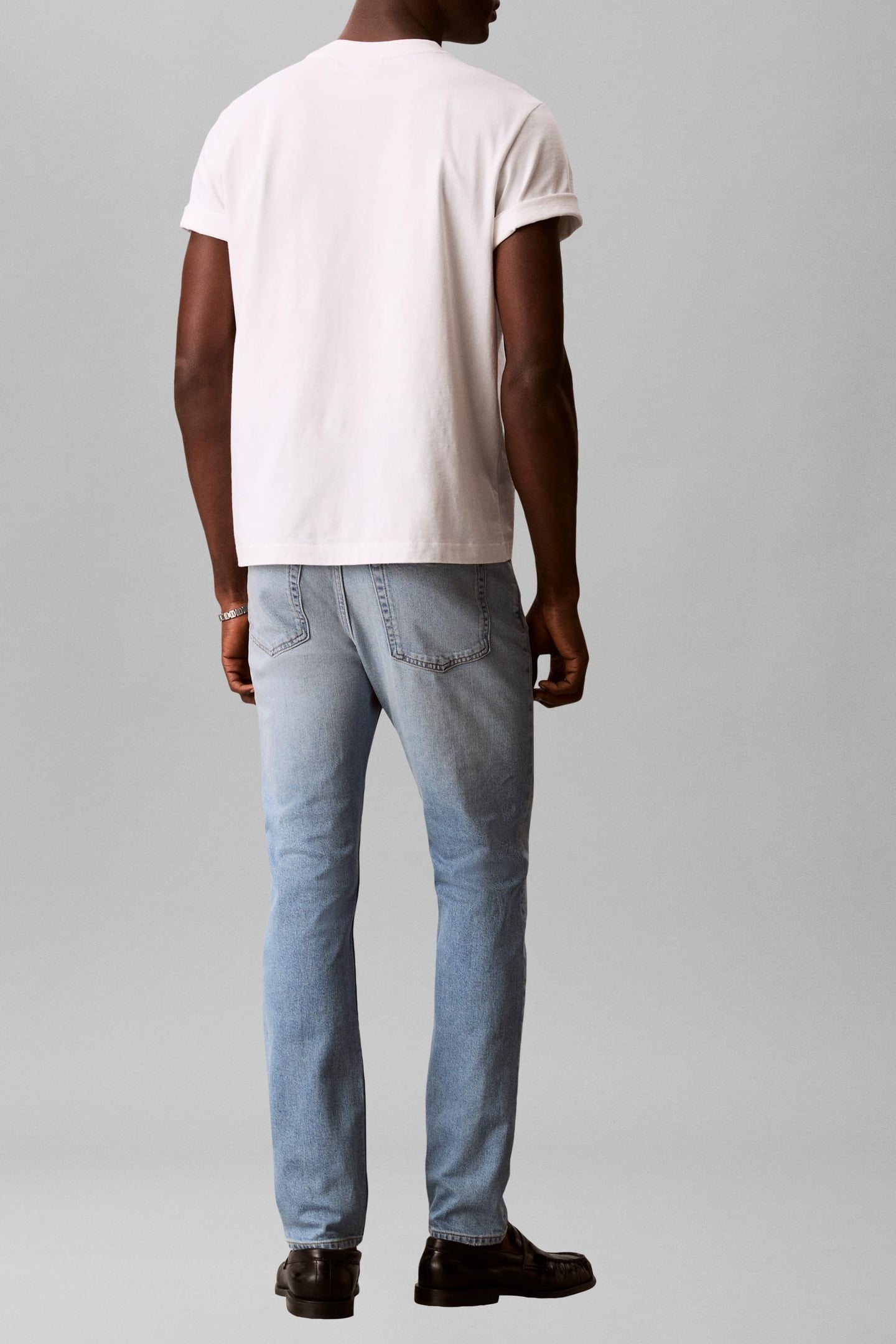 SLIM TAPER JEANS DISTRESSED SEA 3